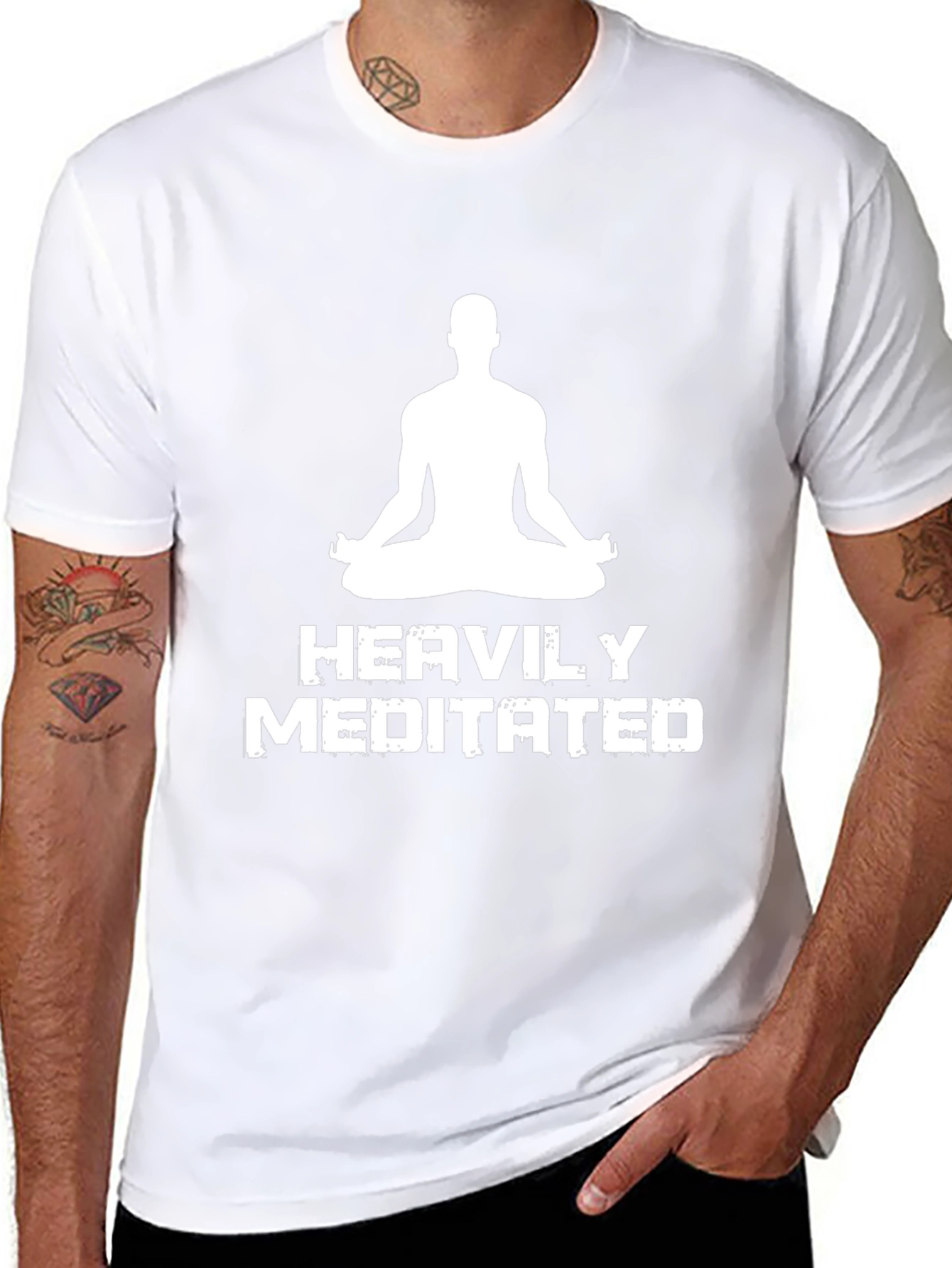 Heavily Meditated Graphic T-Shirt