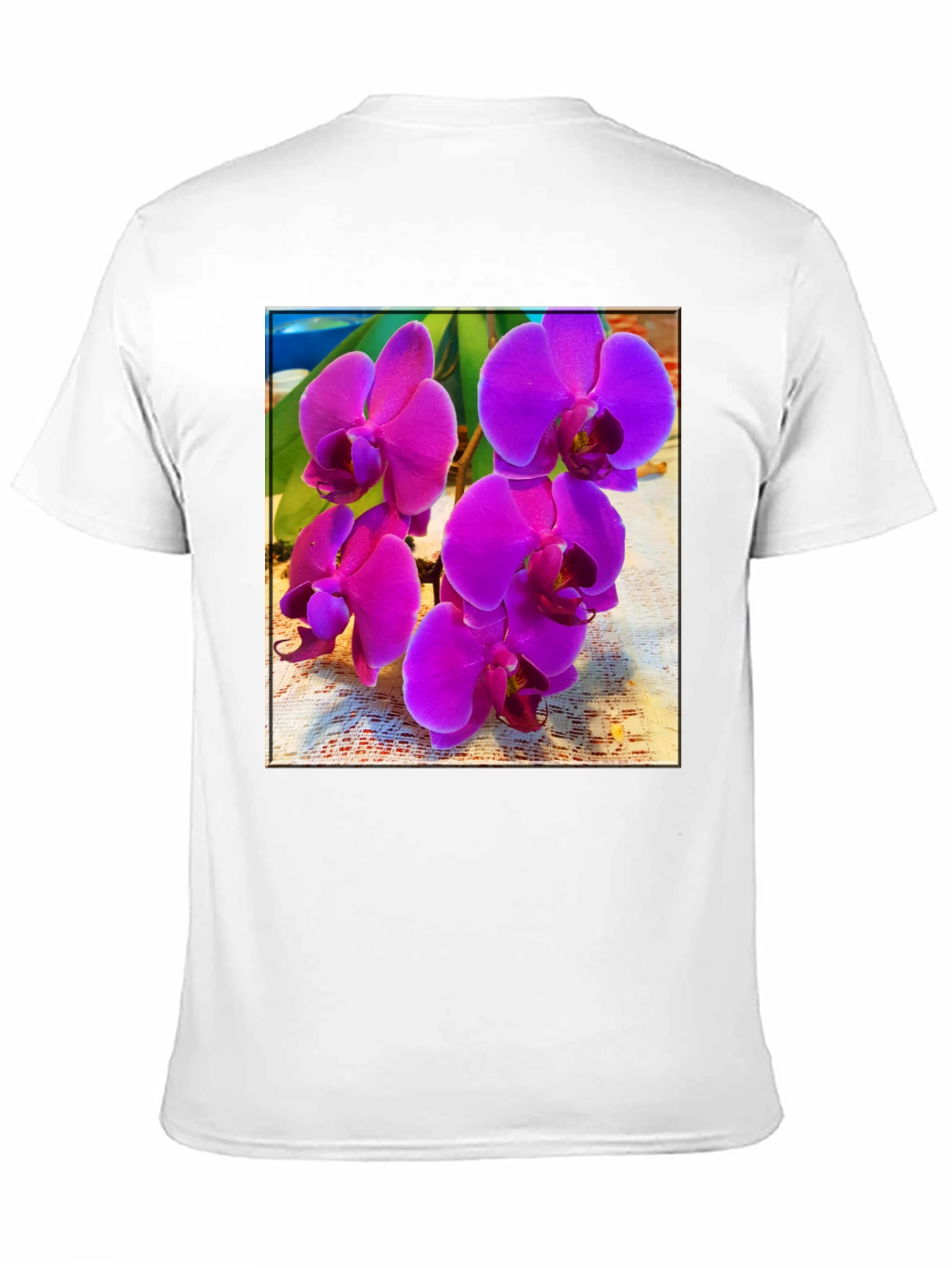 Orchid Flower Graphic T-Shirt