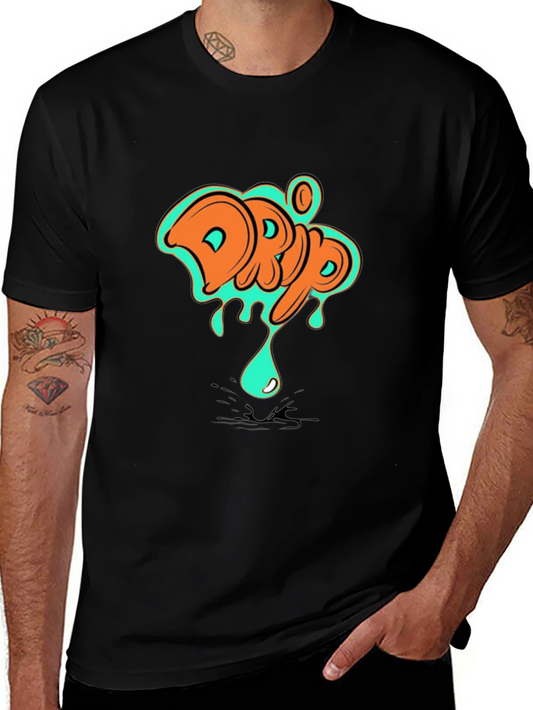 Drip Graphic Tee - Stylish Urban Fashion