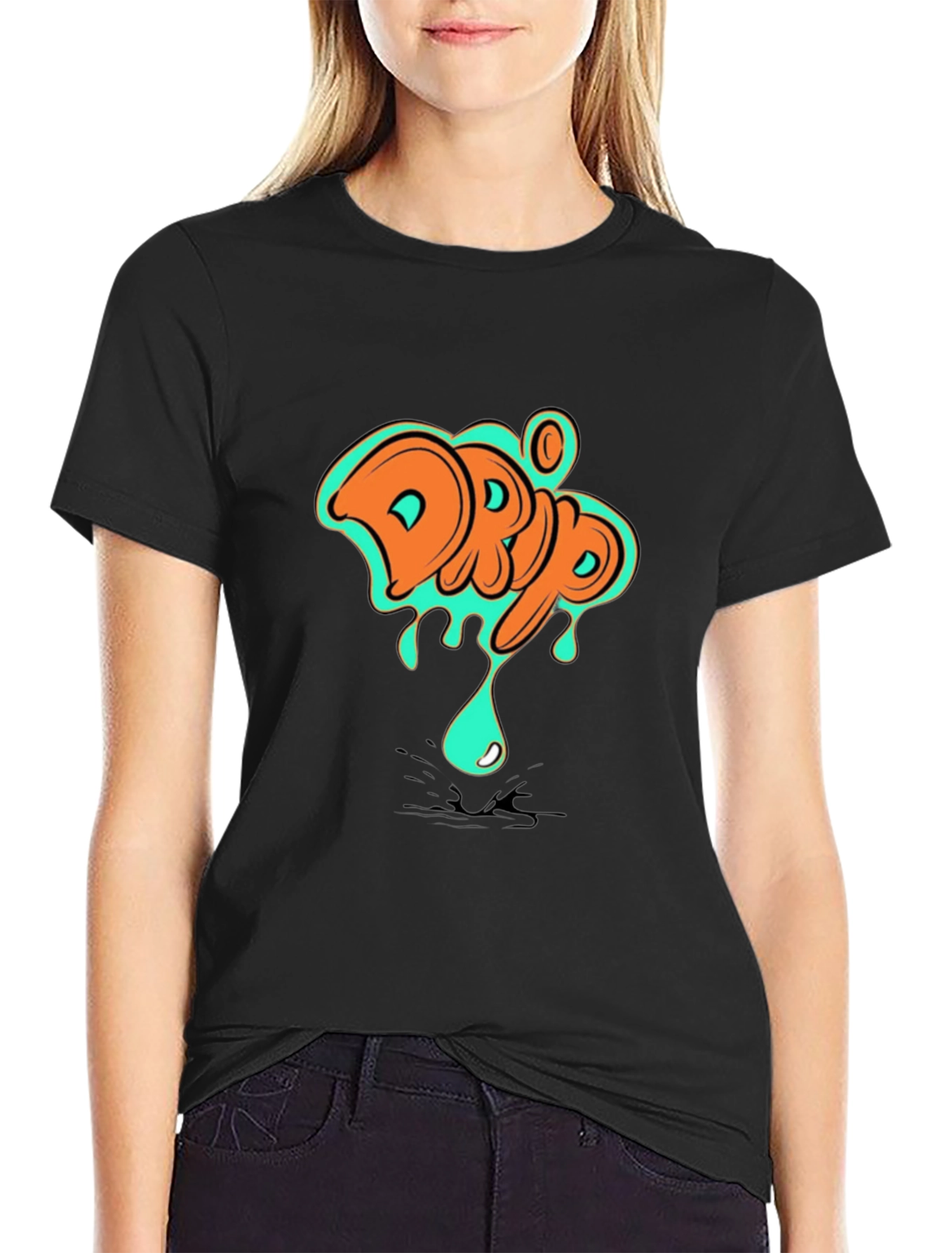 Drip Graphic Tee - Stylish Urban Fashion