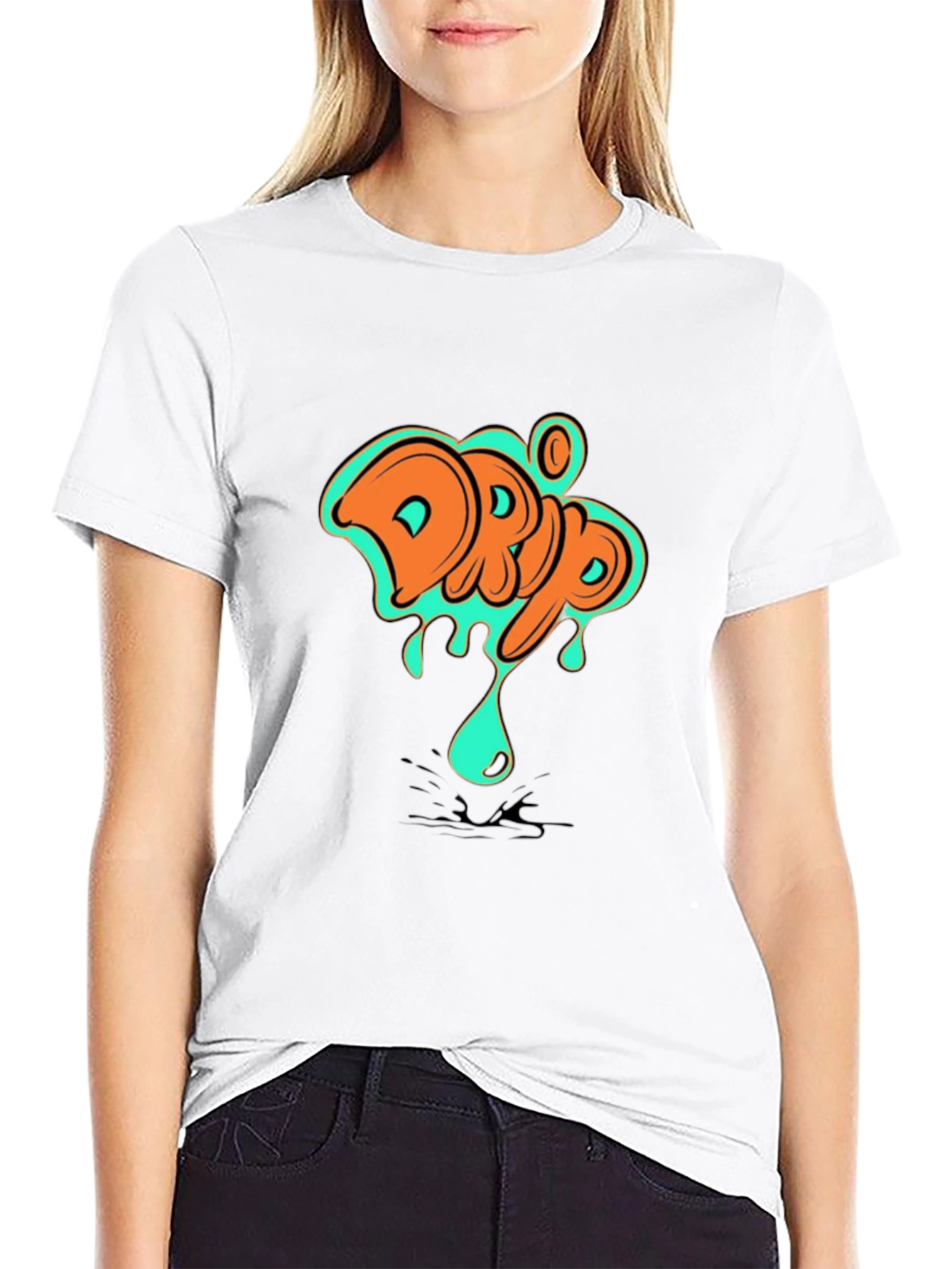 Drip Graphic Tee - Stylish Urban Fashion