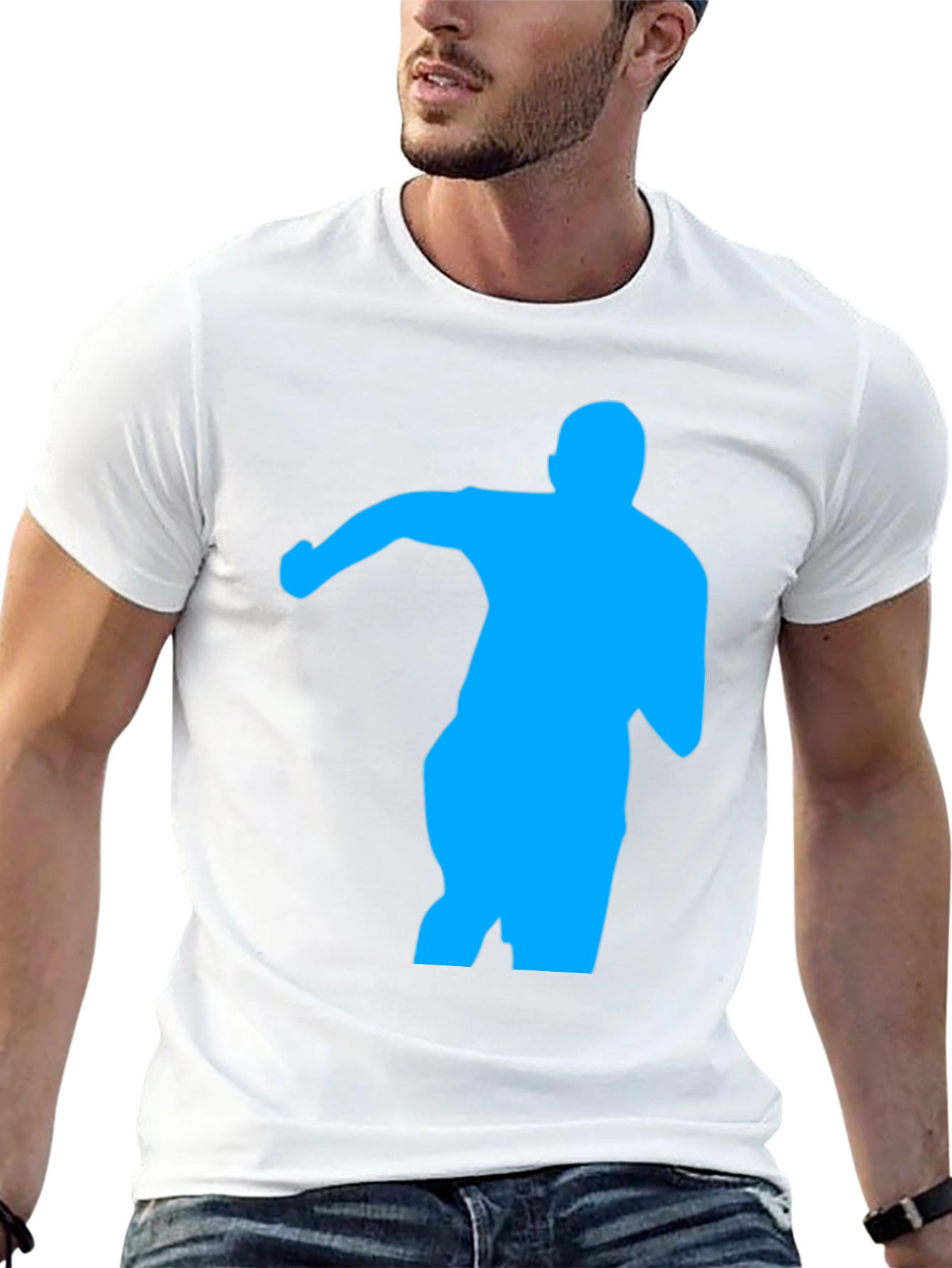 Silhouette Graphic T-Shirt - Black