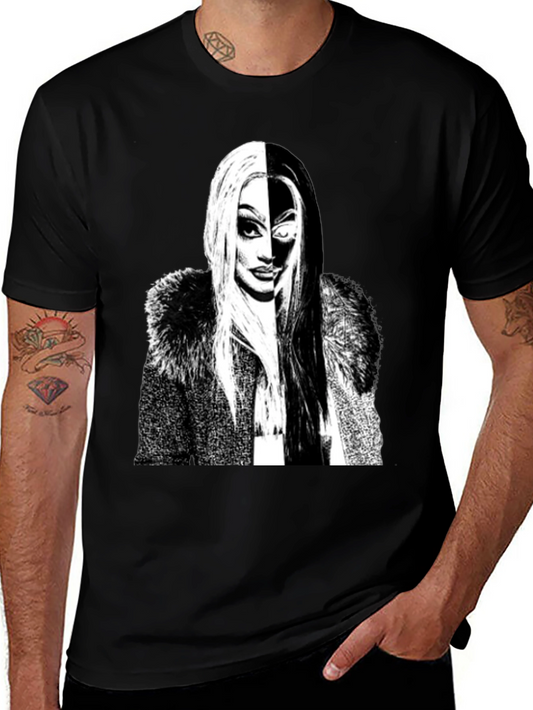 Bianca Del Rio Half Face T-Shirt - Drag Queen Style
