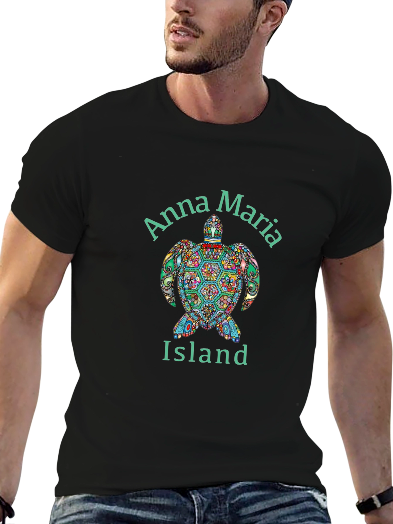 Anna Maria Island Turtle Graphic Tee