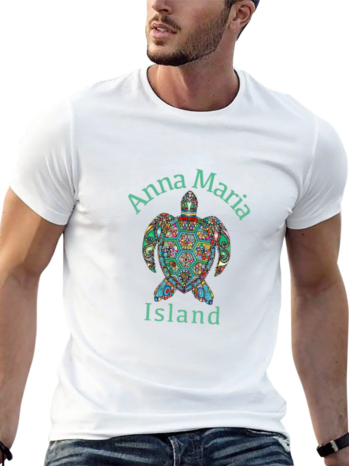 Anna Maria Island Turtle Graphic Tee