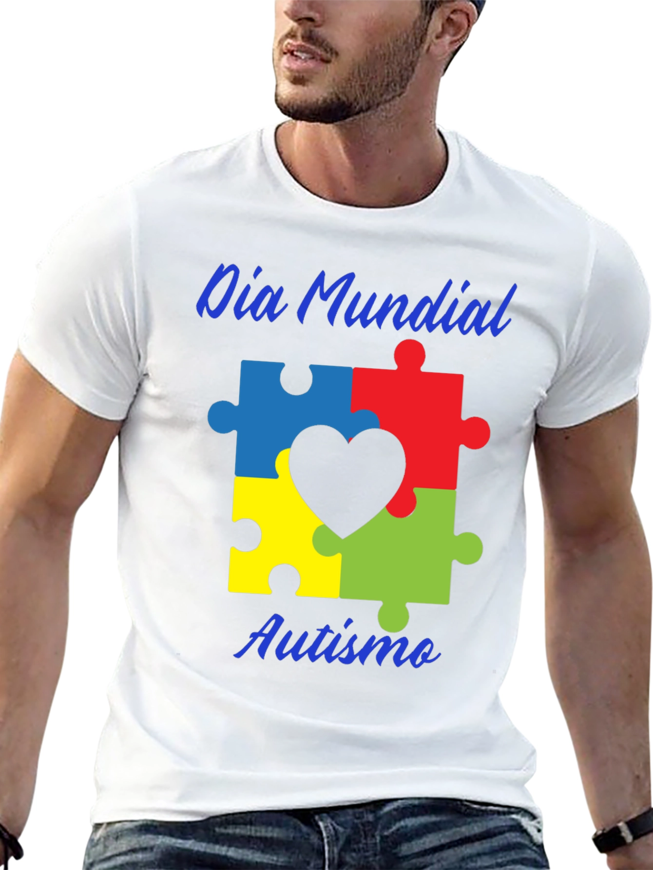 Autism Awareness T-Shirt - Dia Mundial Autismo