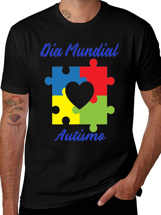 Autism Awareness T-Shirt - Dia Mundial Autismo