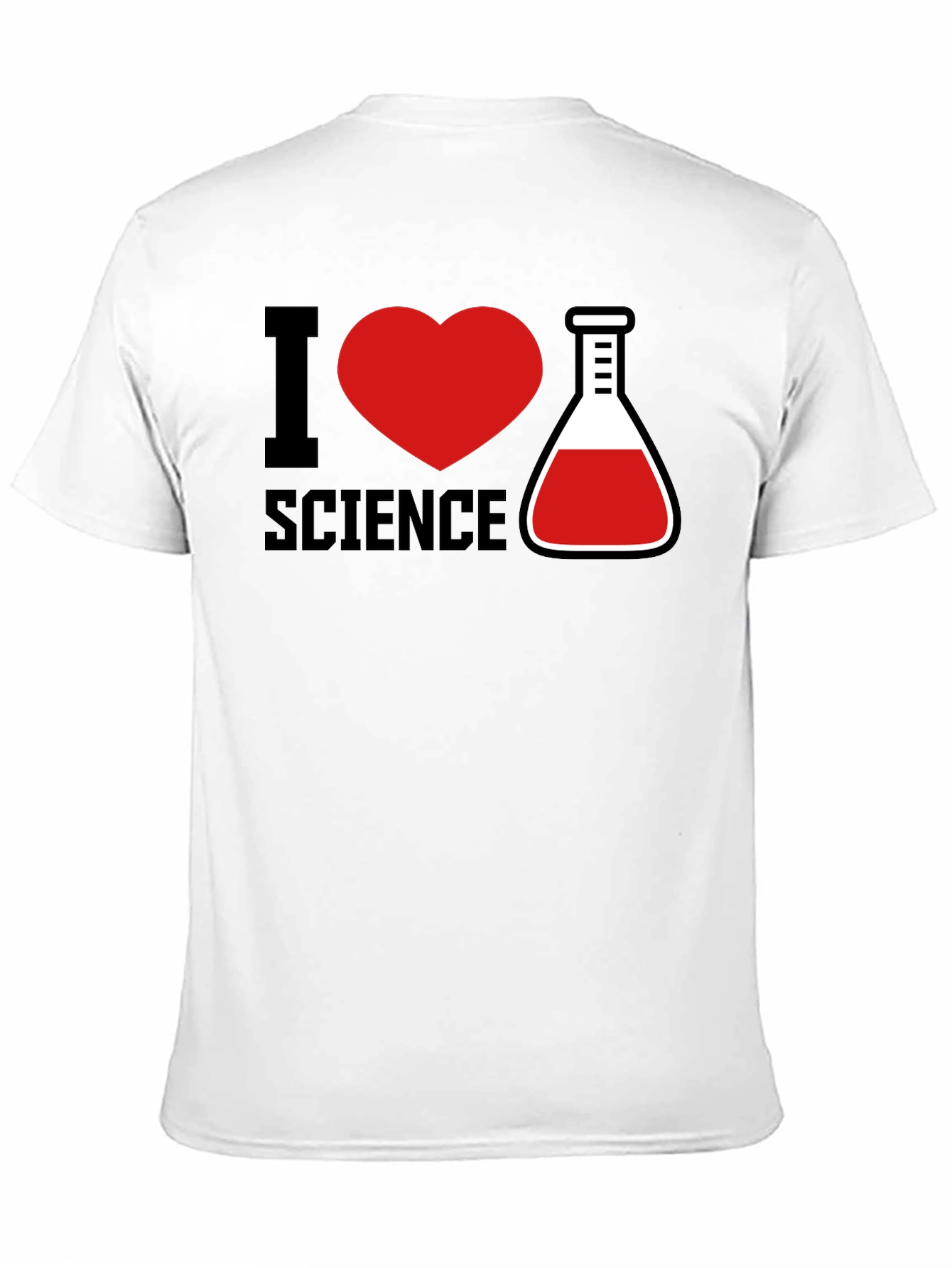 I Love Science T-Shirt Lab Beaker Graphic Tee