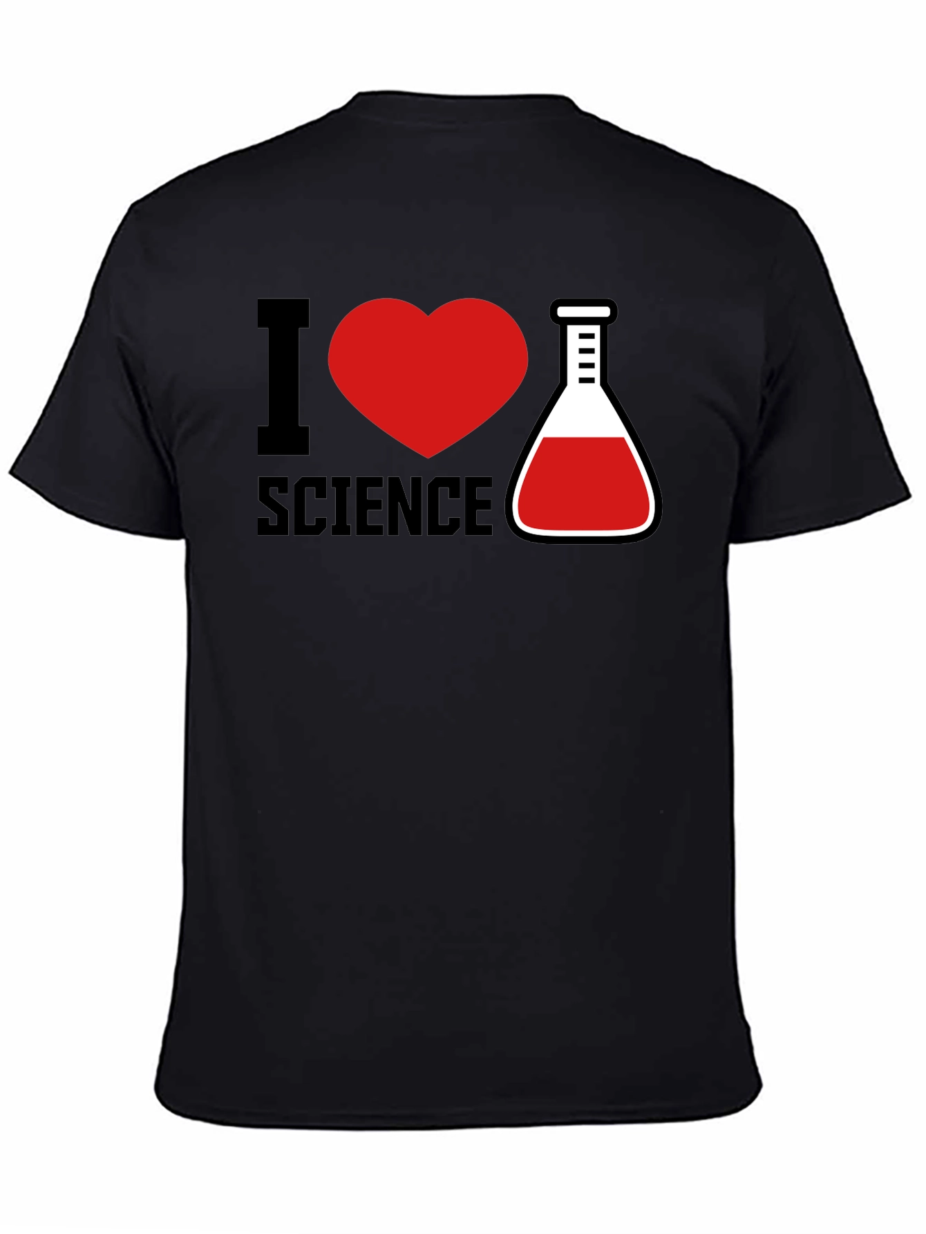 I Love Science T-Shirt Lab Beaker Graphic Tee