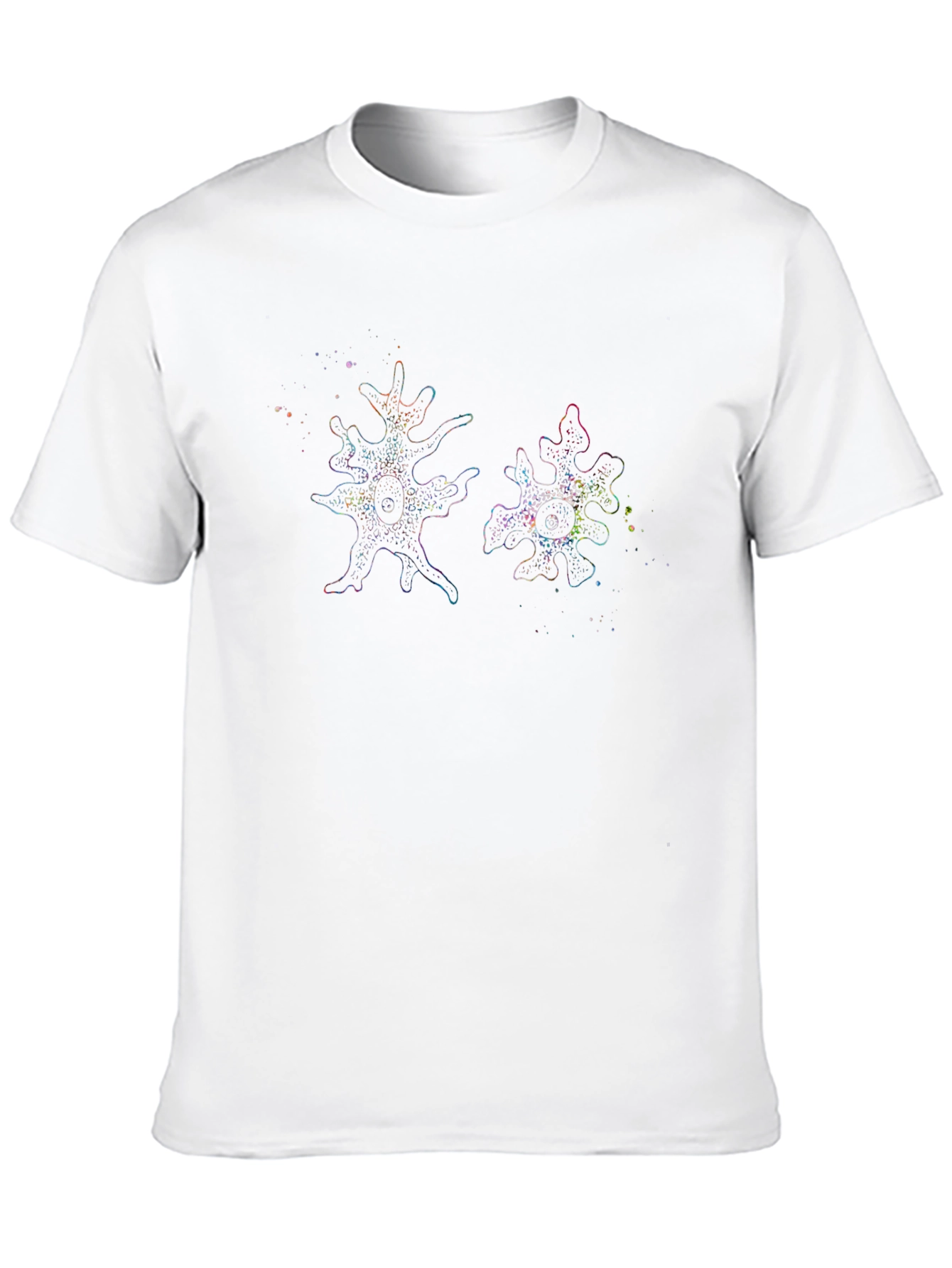 Amoeba Cell Graphic T-Shirt - Science Style