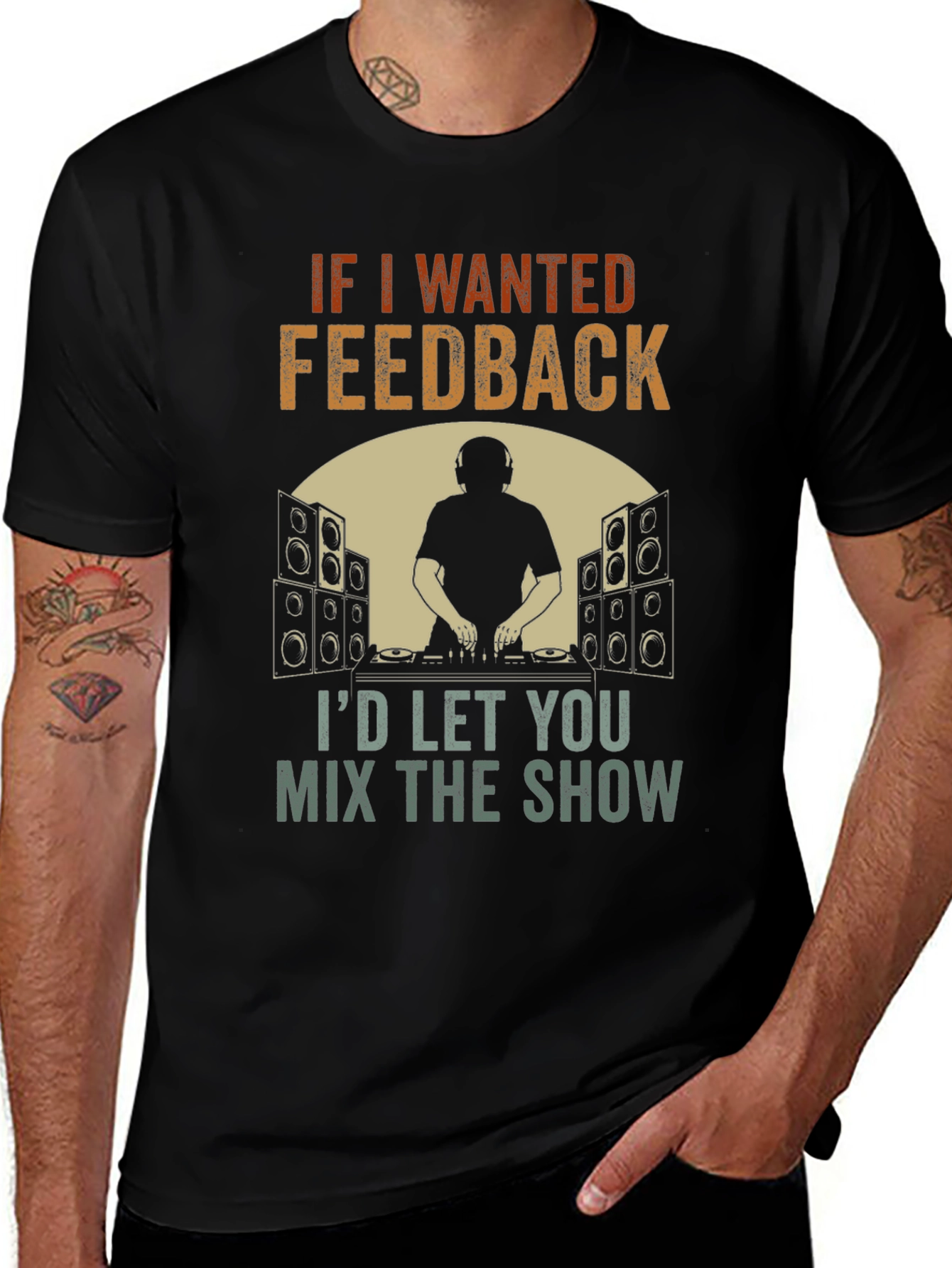 DJ Mix The Show Graphic Tee
