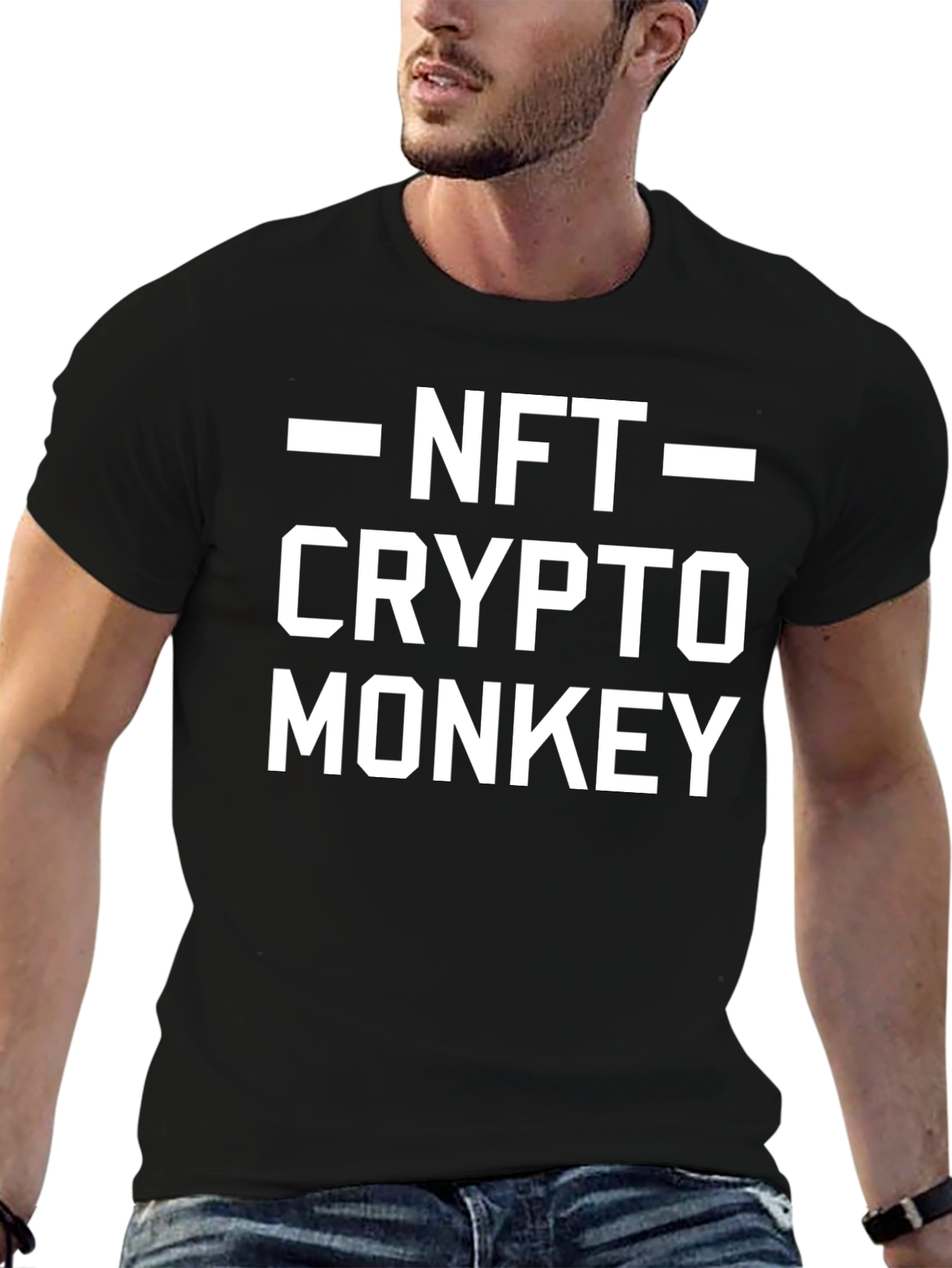 NFT Crypto Monkey Graphic Tee