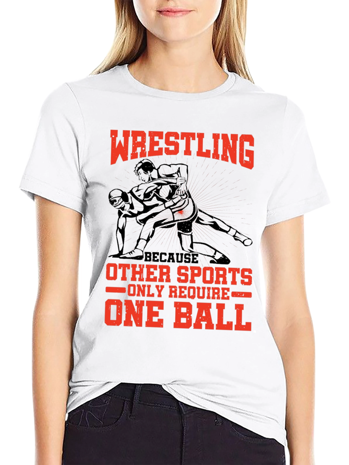 Wrestling Humor T-Shirt - One Ball Sports