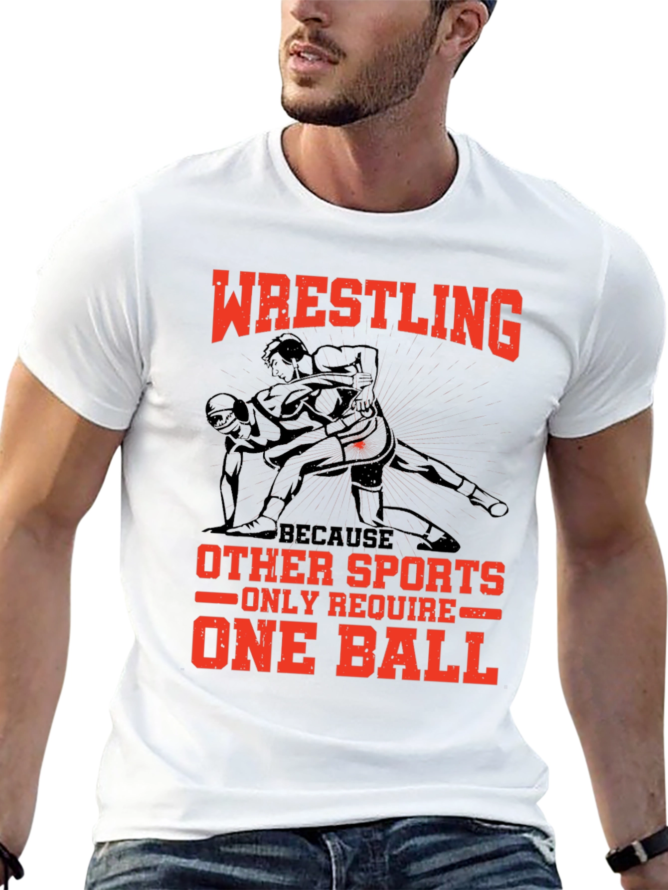 Wrestling Humor T-Shirt - One Ball Sports