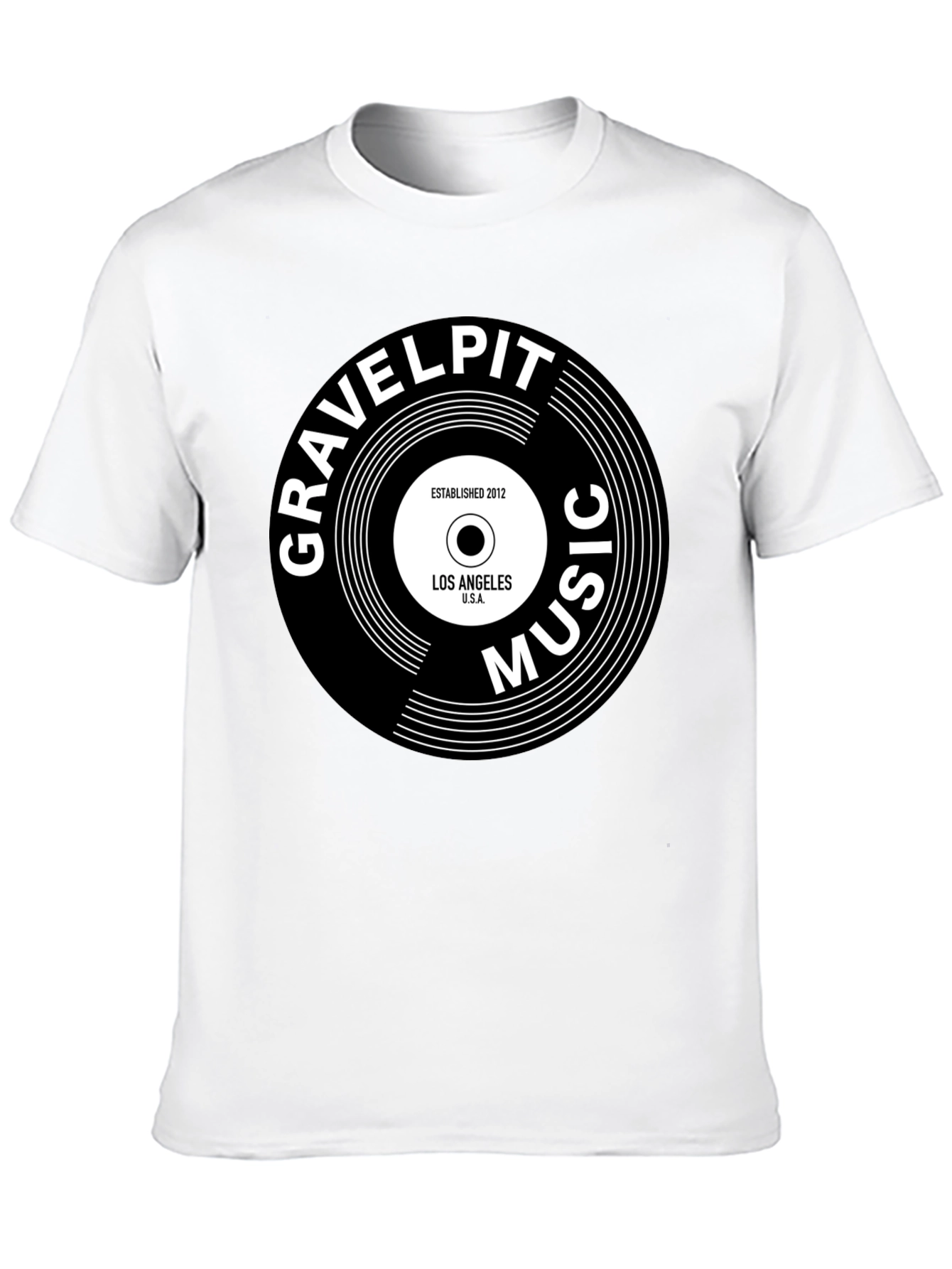 Gravelpit Music Black T-Shirt