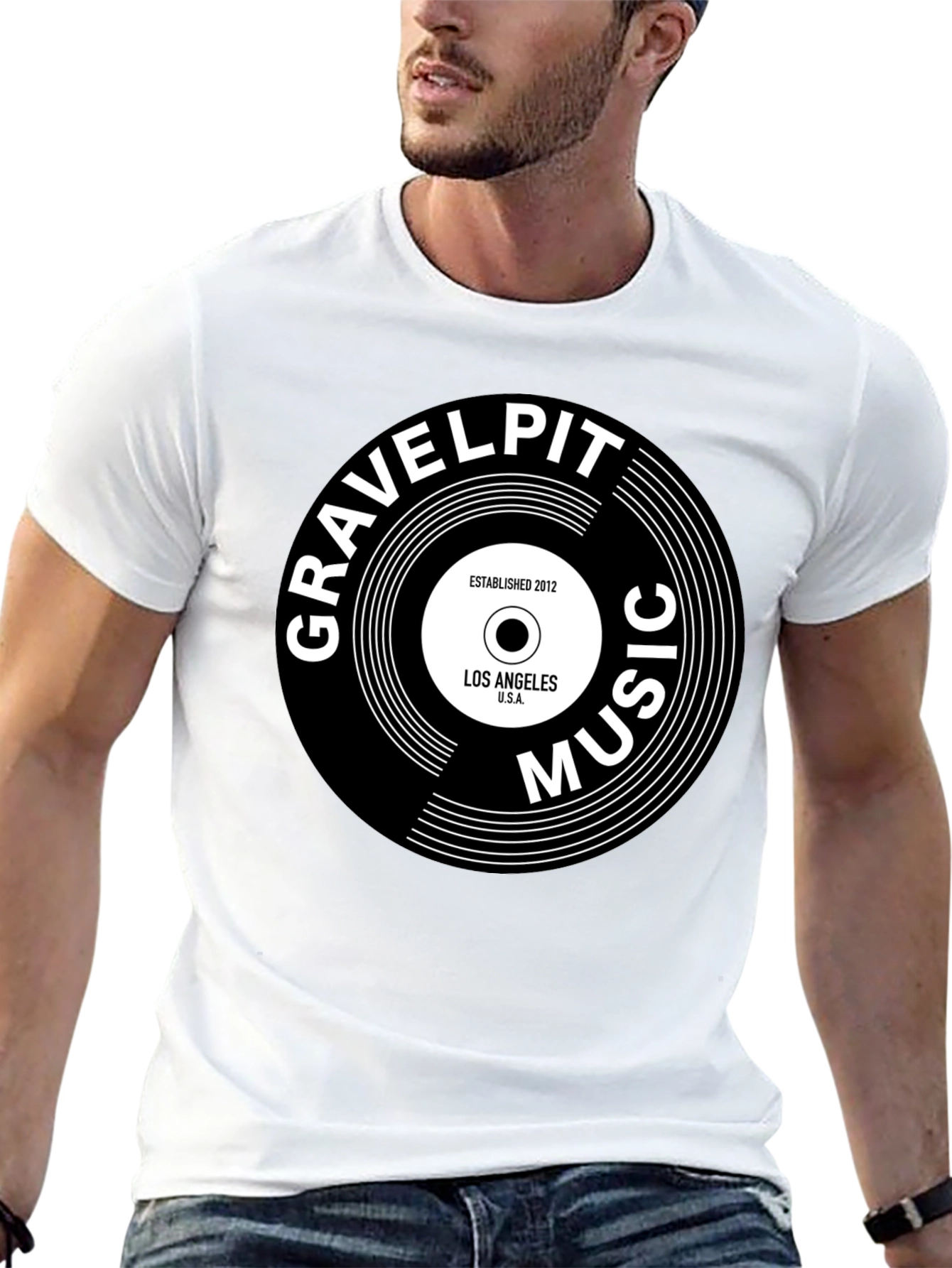 Gravelpit Music Black T-Shirt