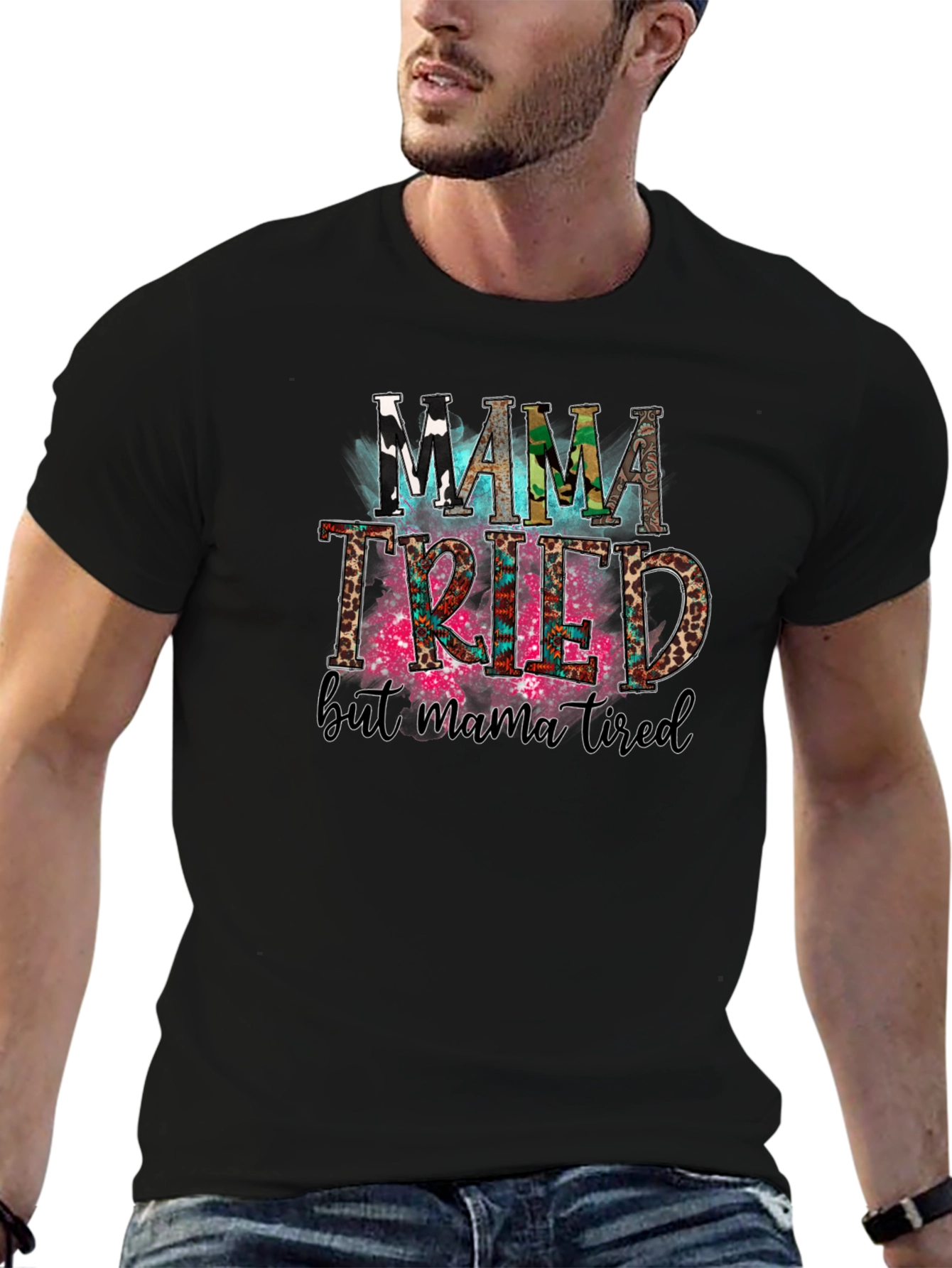 Mama Tried & Tired Graphic Tee