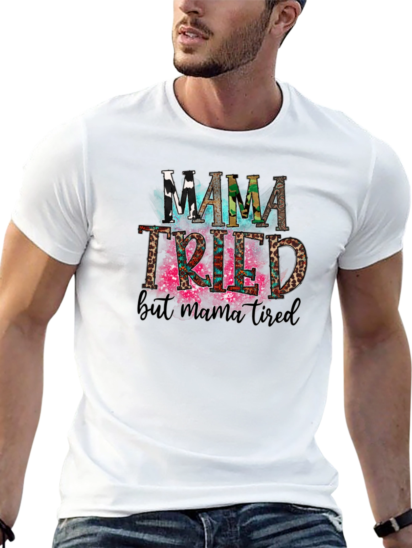 Mama Tried & Tired Graphic Tee