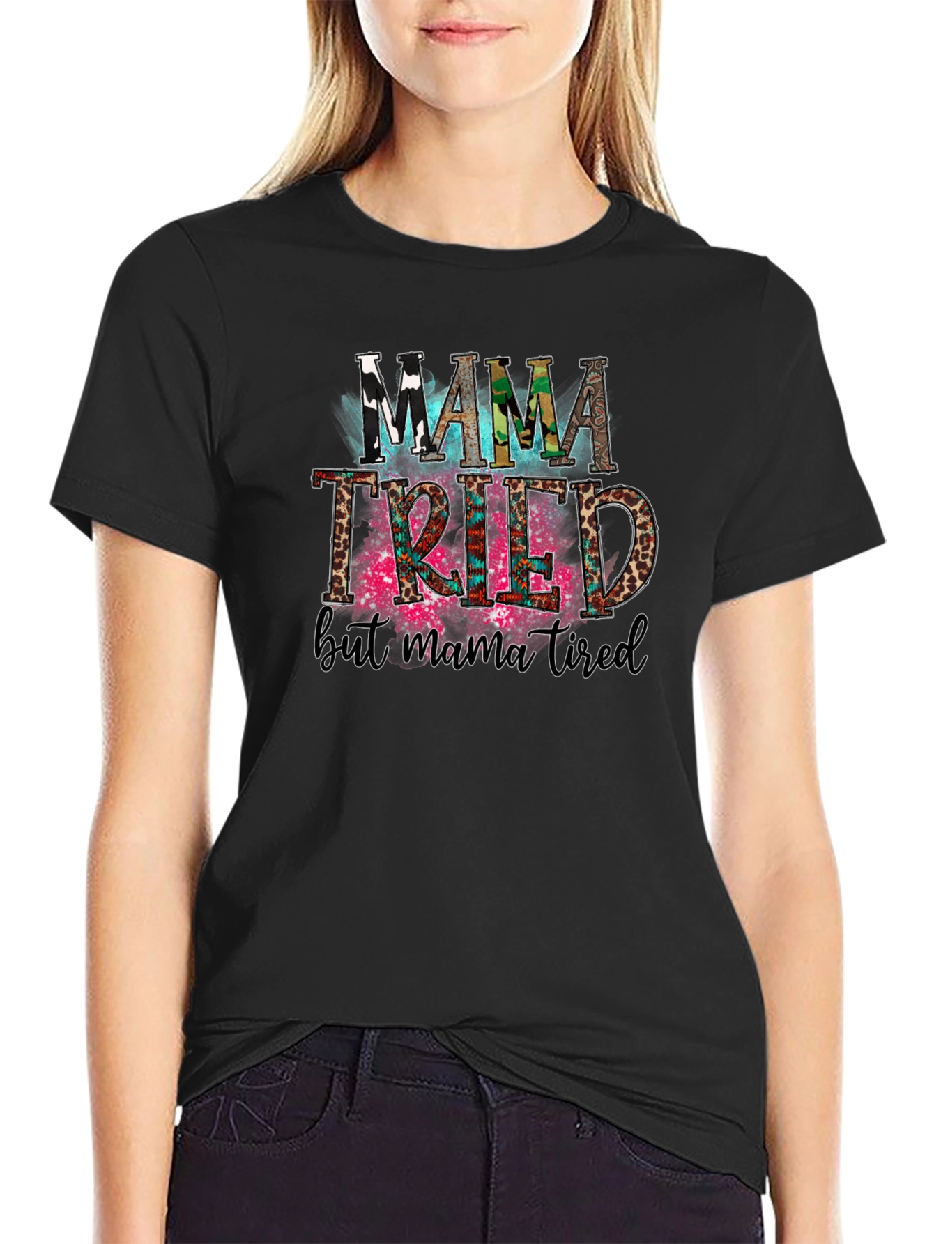 Mama Tried & Tired Graphic Tee