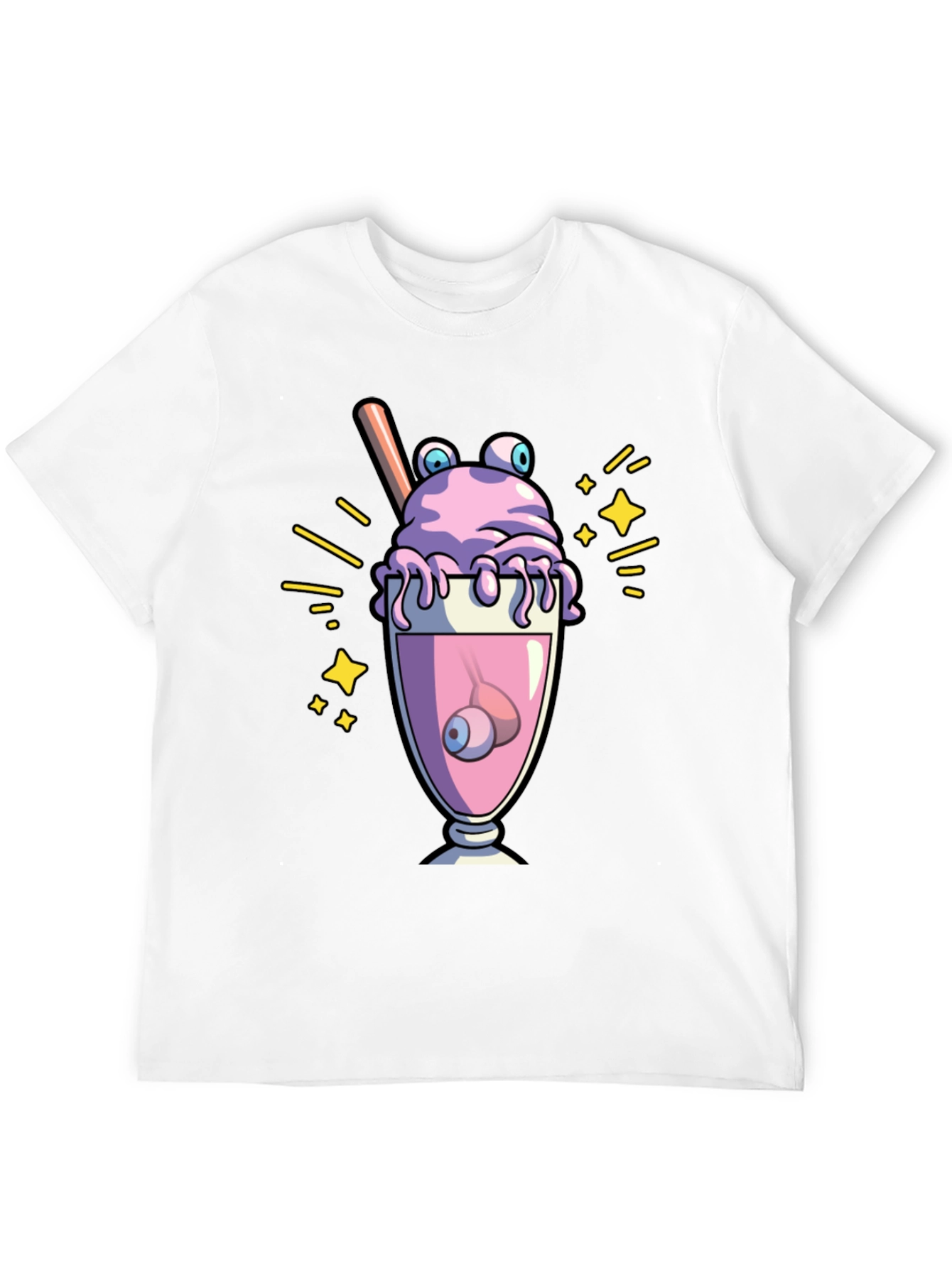 Eye Scream Graphic Tee - Spooky Fun