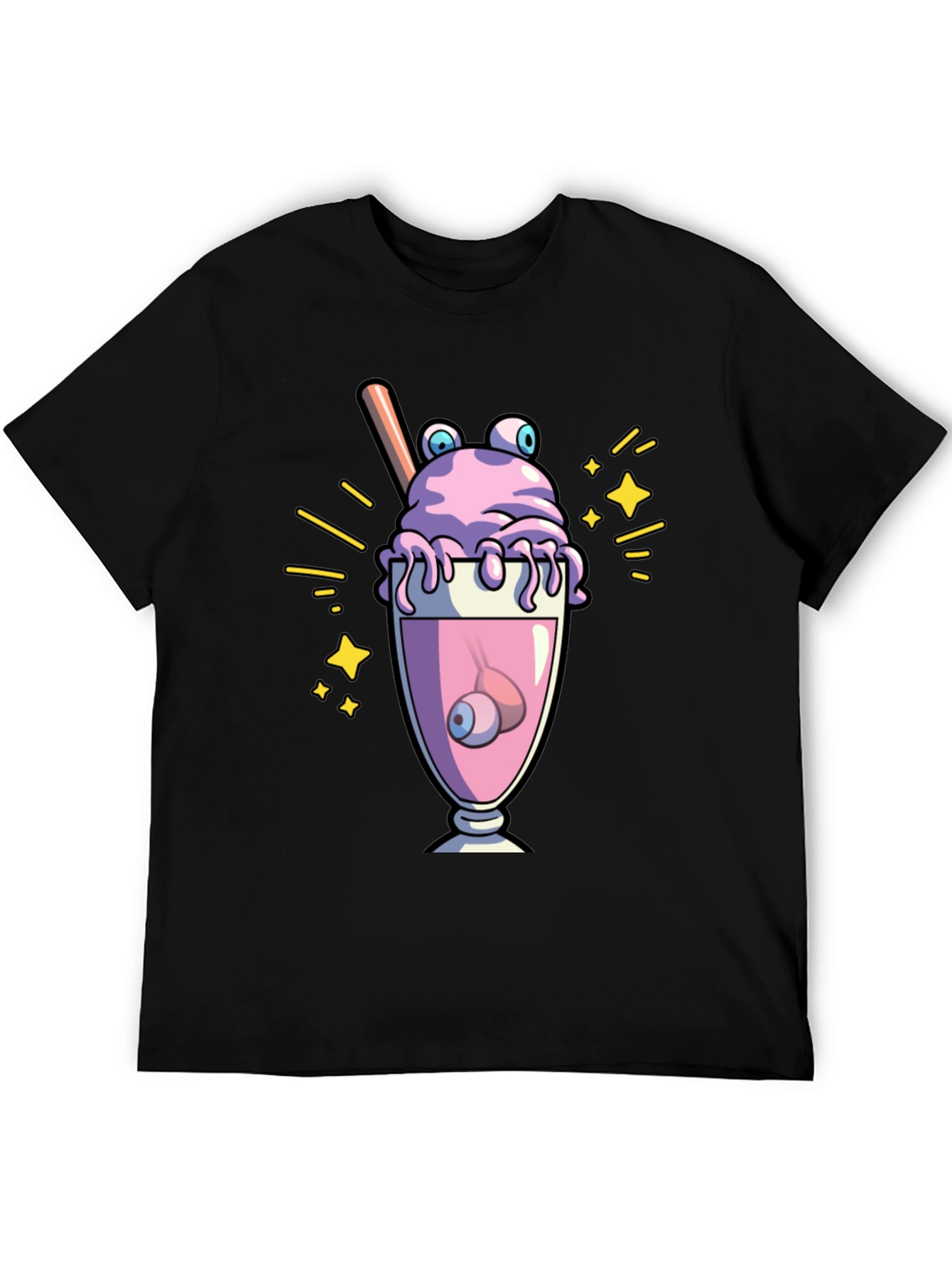 Eye Scream Graphic Tee - Spooky Fun