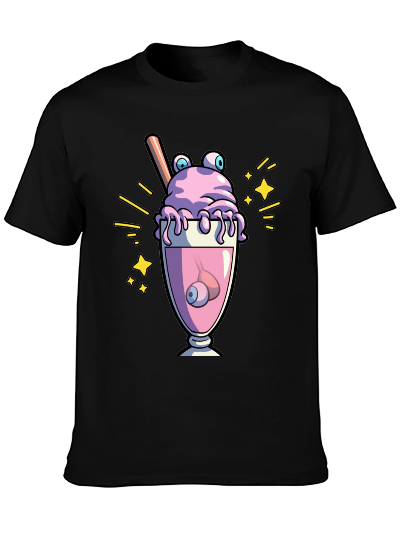 Eye Scream Graphic Tee - Spooky Fun