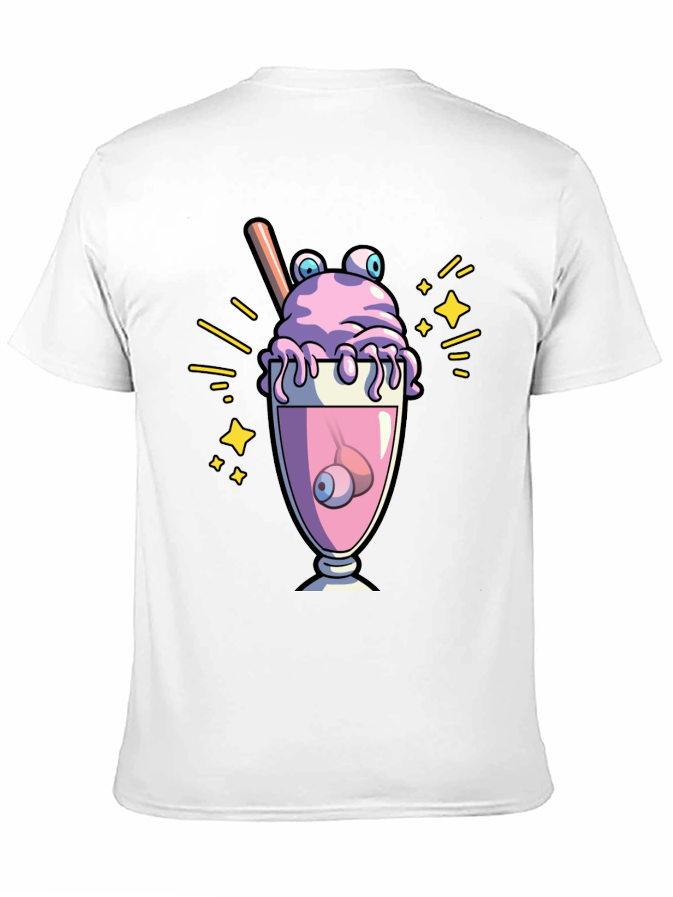 Eye Scream Graphic Tee - Spooky Fun