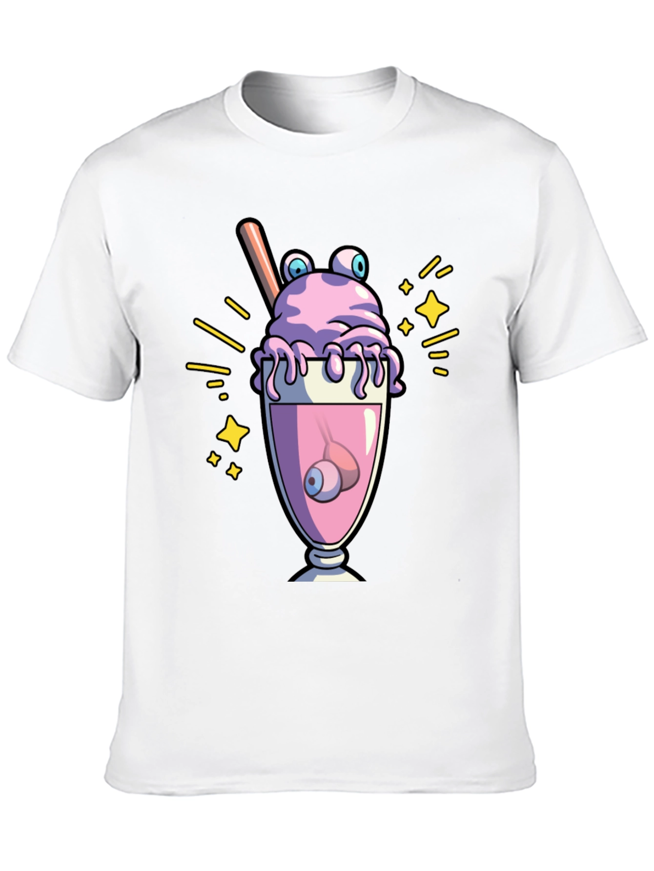 Eye Scream Graphic Tee - Spooky Fun