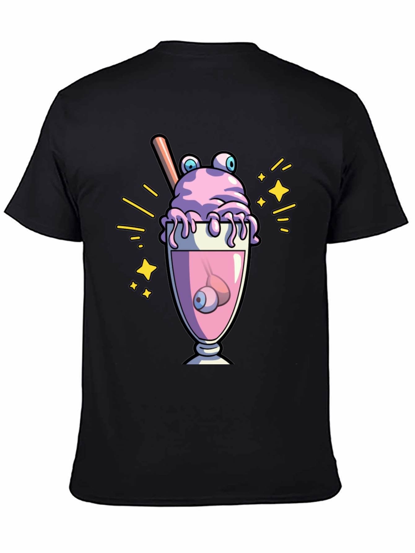 Eye Scream Graphic Tee - Spooky Fun