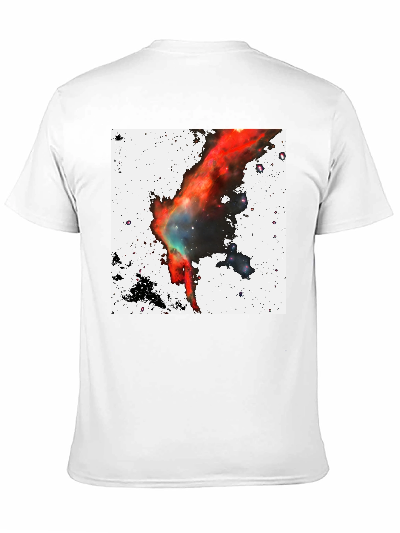 Nebula Graphic Black T-Shirt