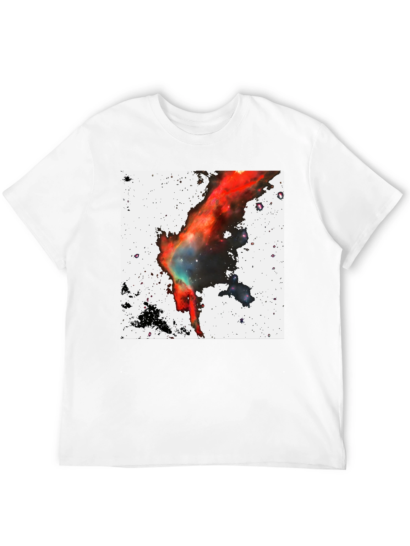 Nebula Graphic Black T-Shirt