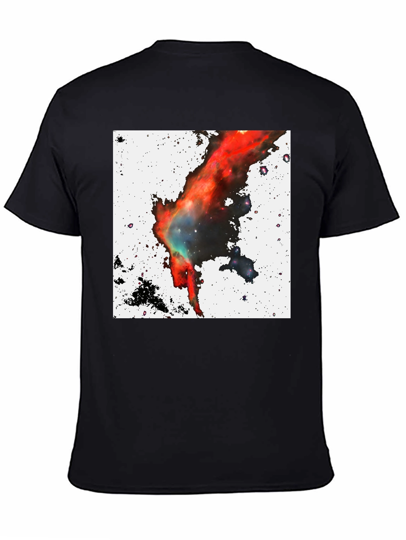 Nebula Graphic Black T-Shirt
