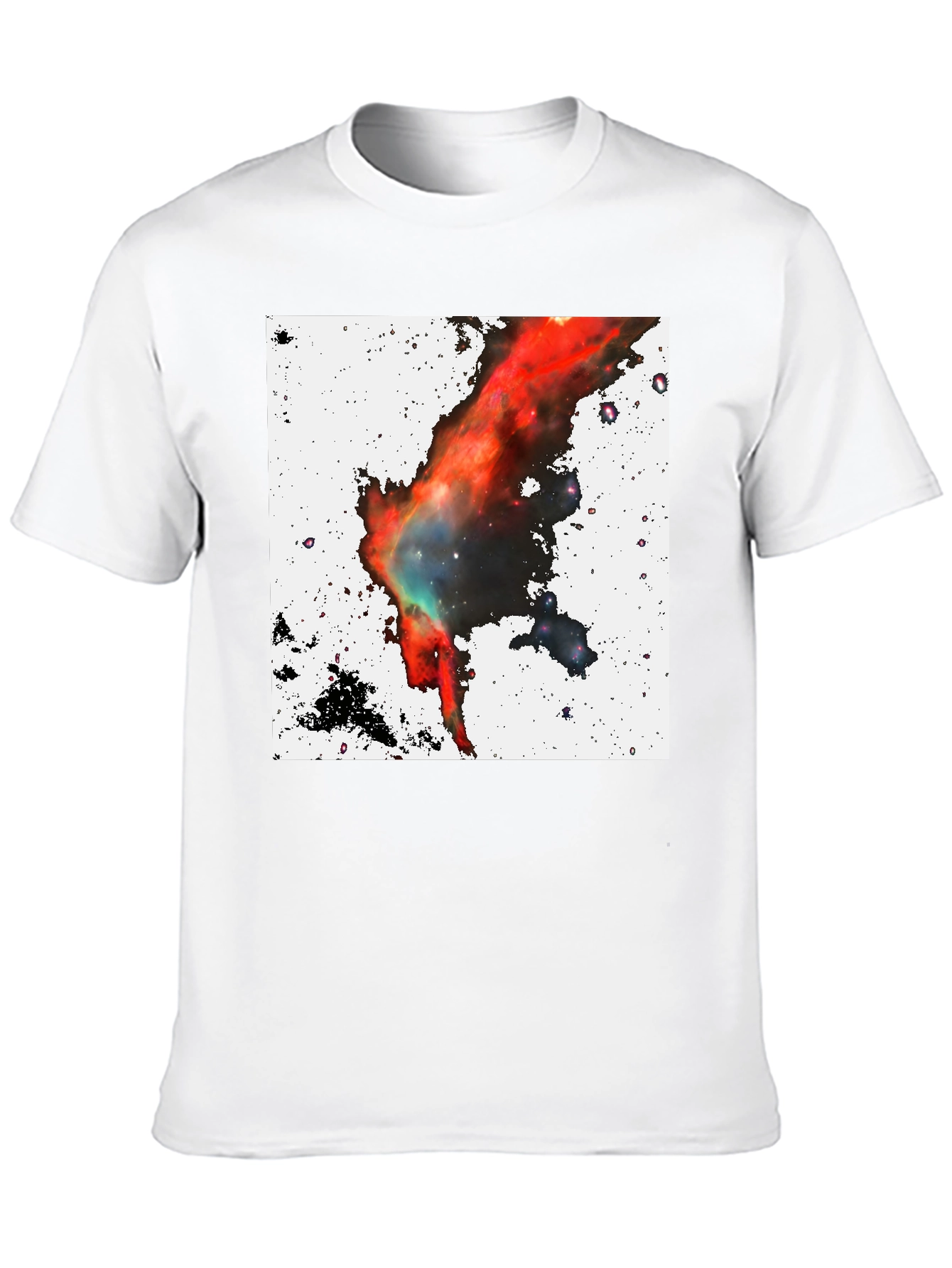 Nebula Graphic Black T-Shirt