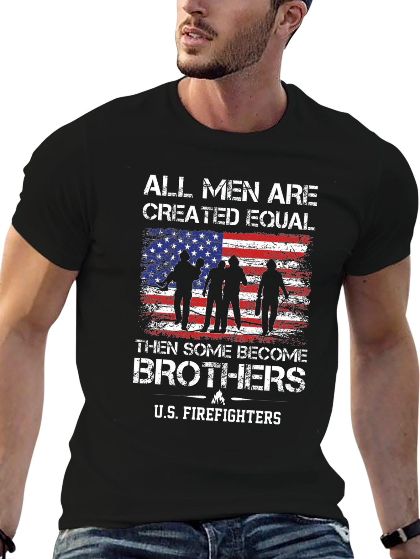 Firefighter Brotherhood Graphic Tee