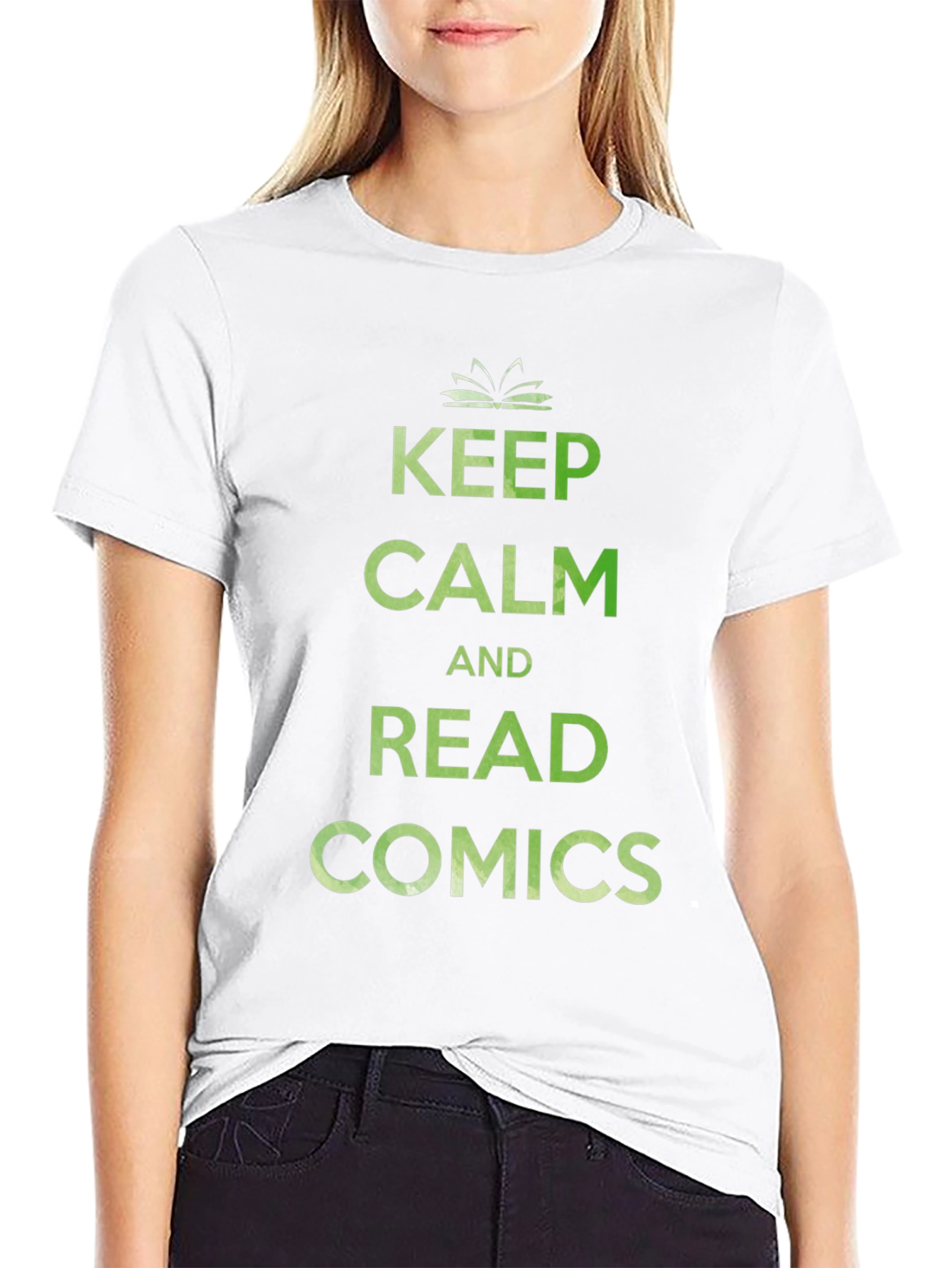Keep Calm & Read Comics T-Shirt
