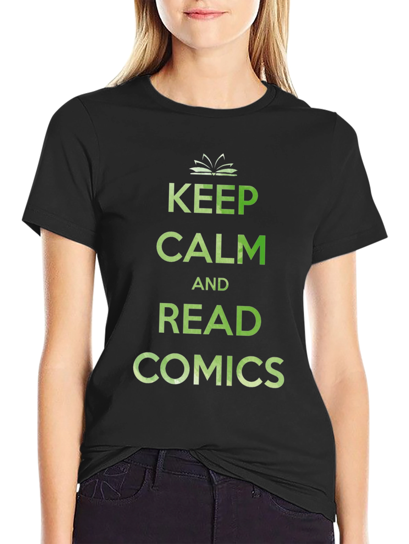 Keep Calm & Read Comics T-Shirt