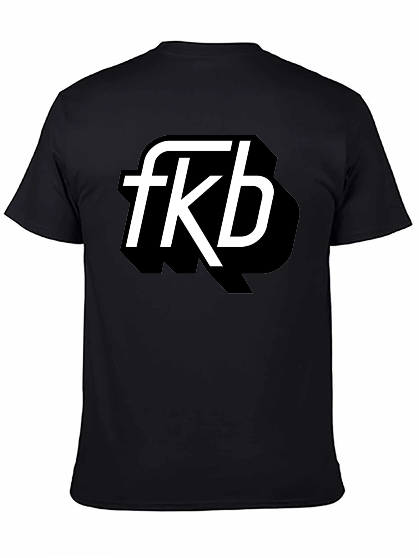 FKB Bold Graphic T-Shirt - Black