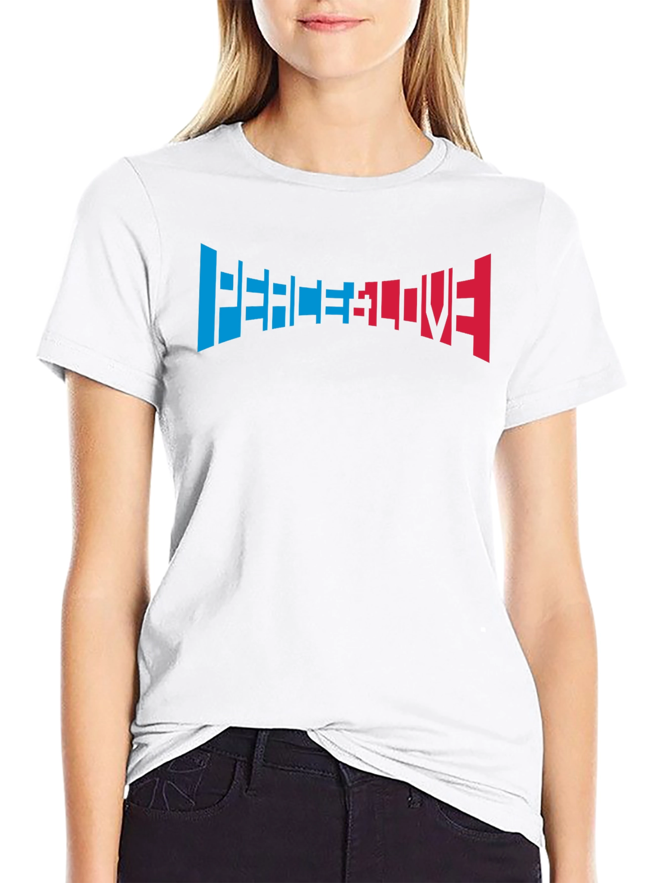 Retro Pixel Love Black Tee