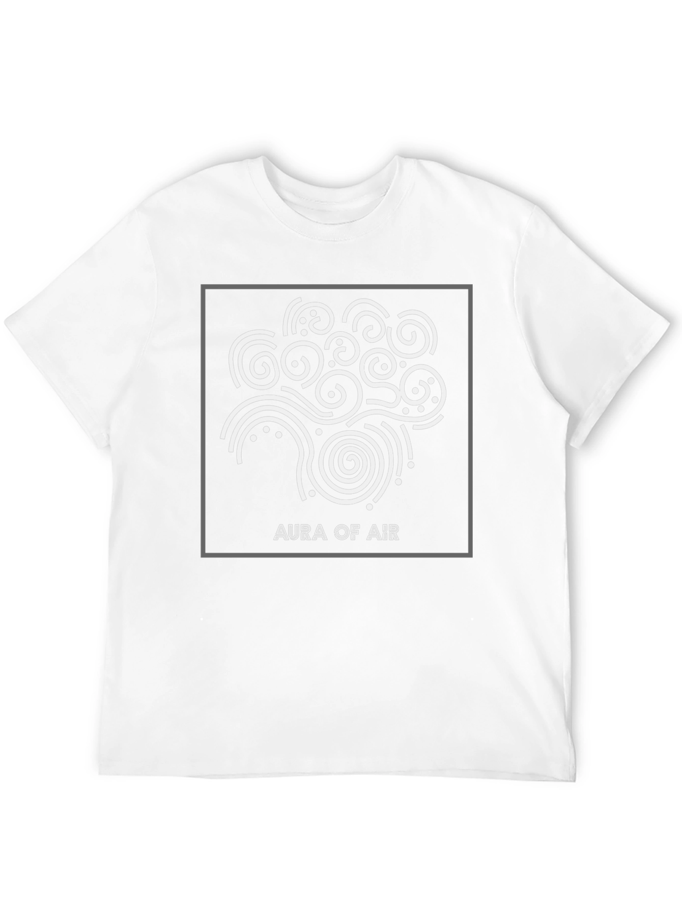 Aura of Air Graphic T-Shirt - Modern Style