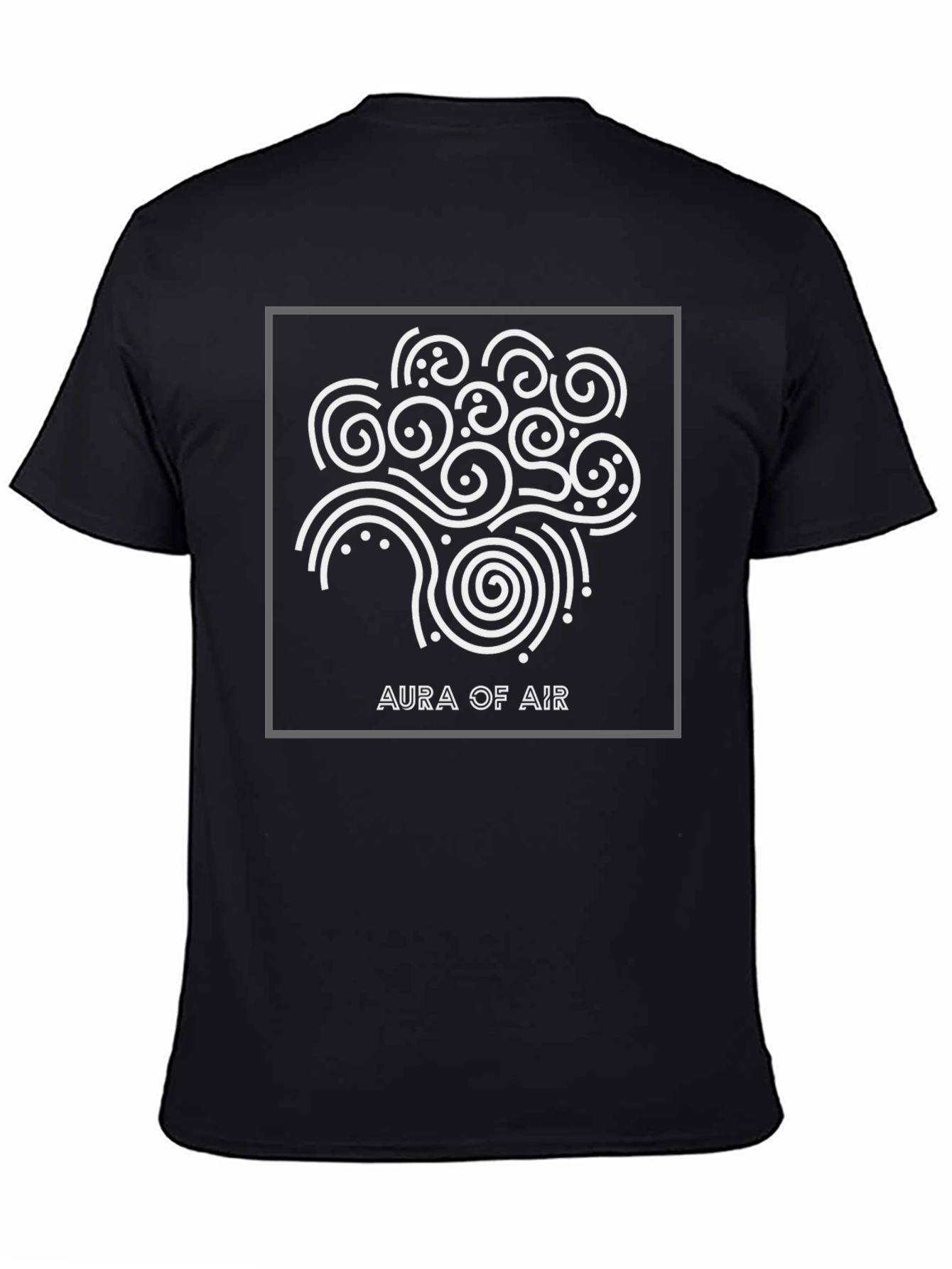 Aura of Air Graphic T-Shirt - Modern Style