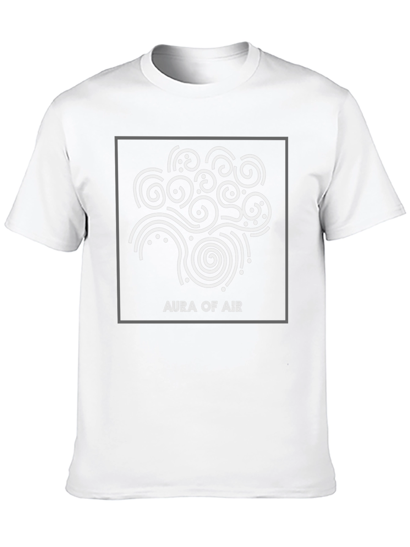 Aura of Air Graphic T-Shirt - Modern Style