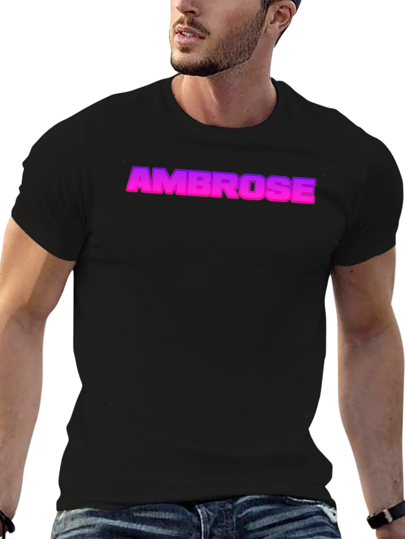 Ambrose Gradient T-Shirt - Stylish Graphic Tee