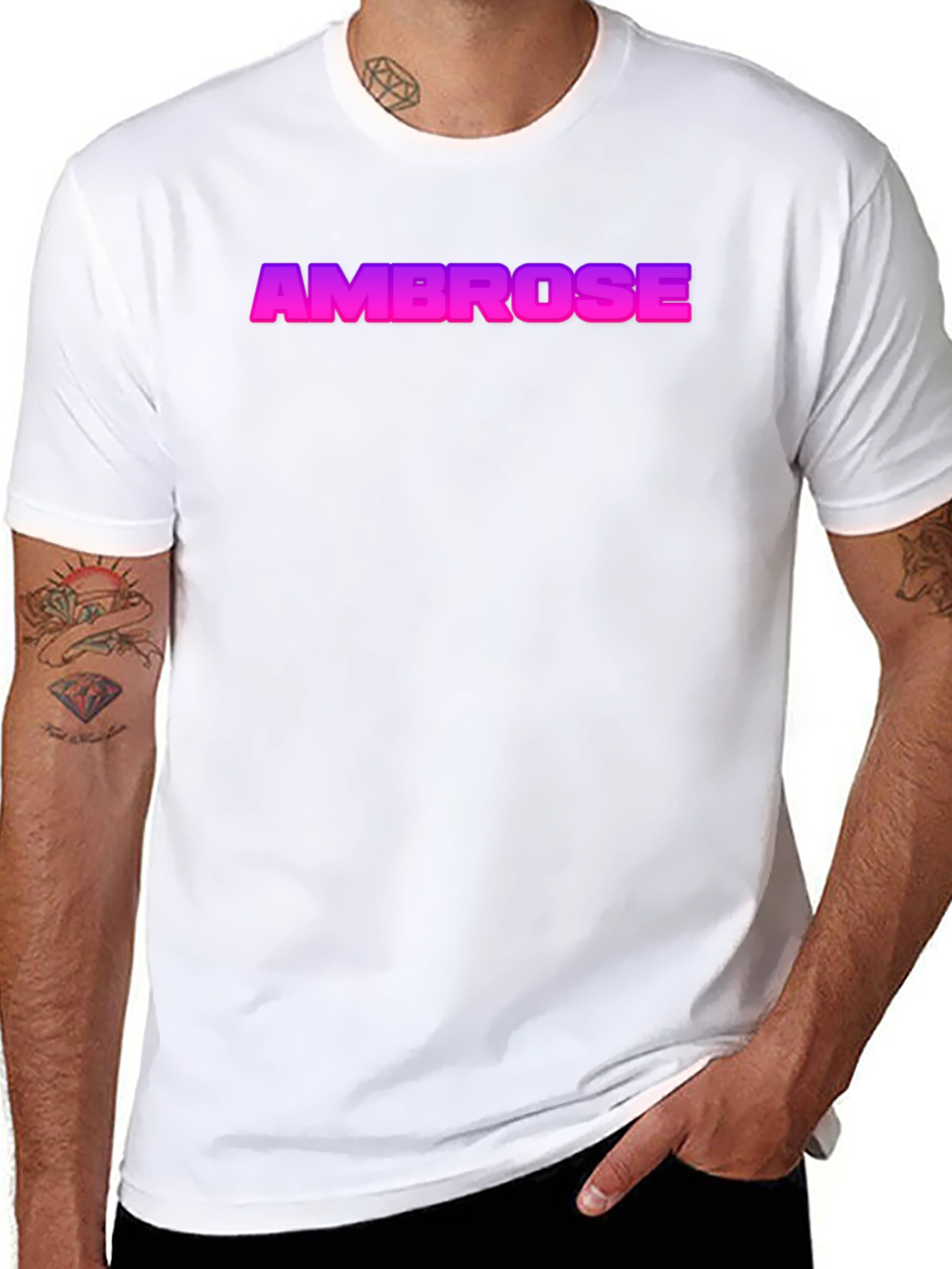Ambrose Gradient T-Shirt - Stylish Graphic Tee