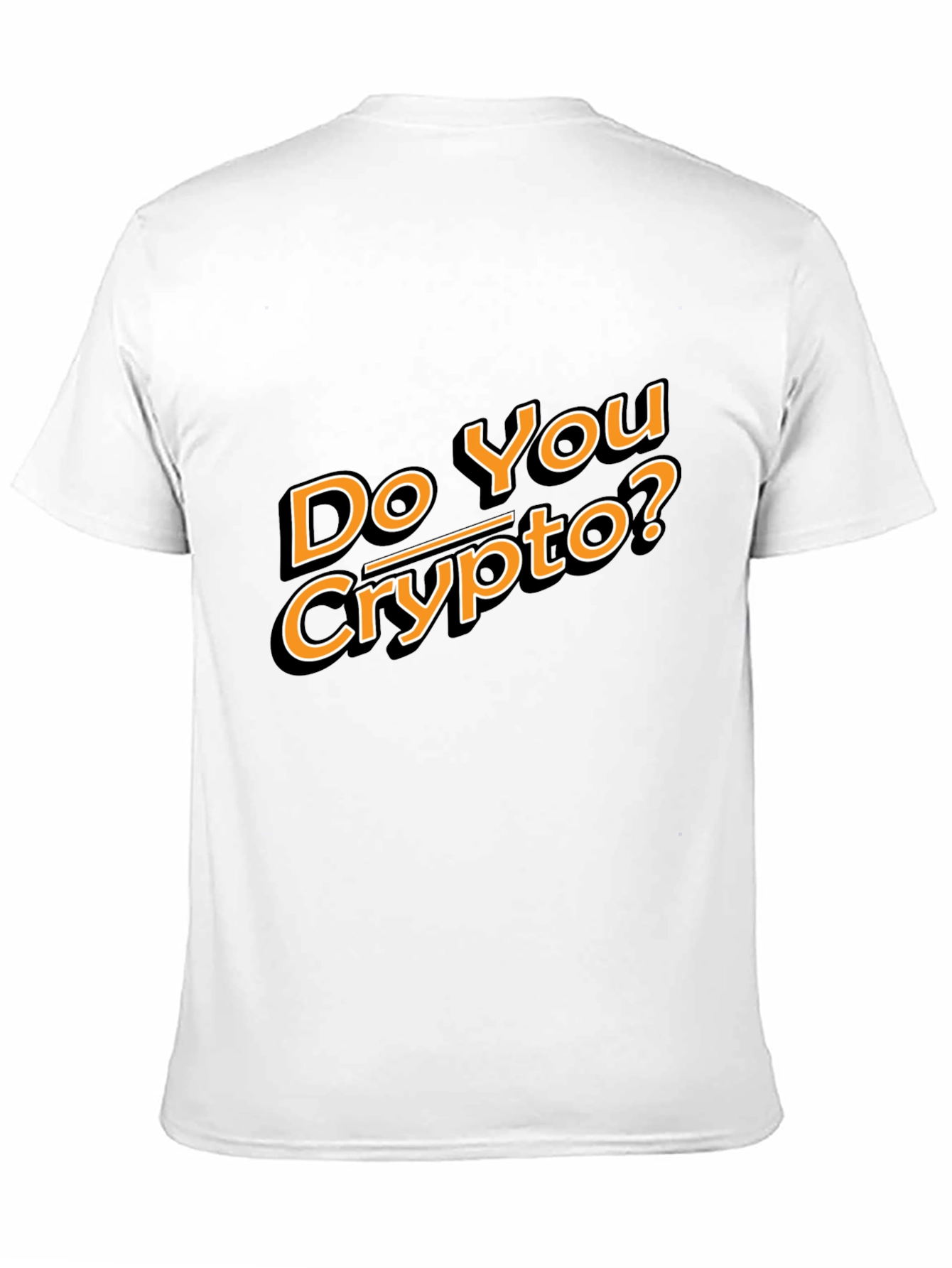 Do You Crypto? Black Cotton Tee