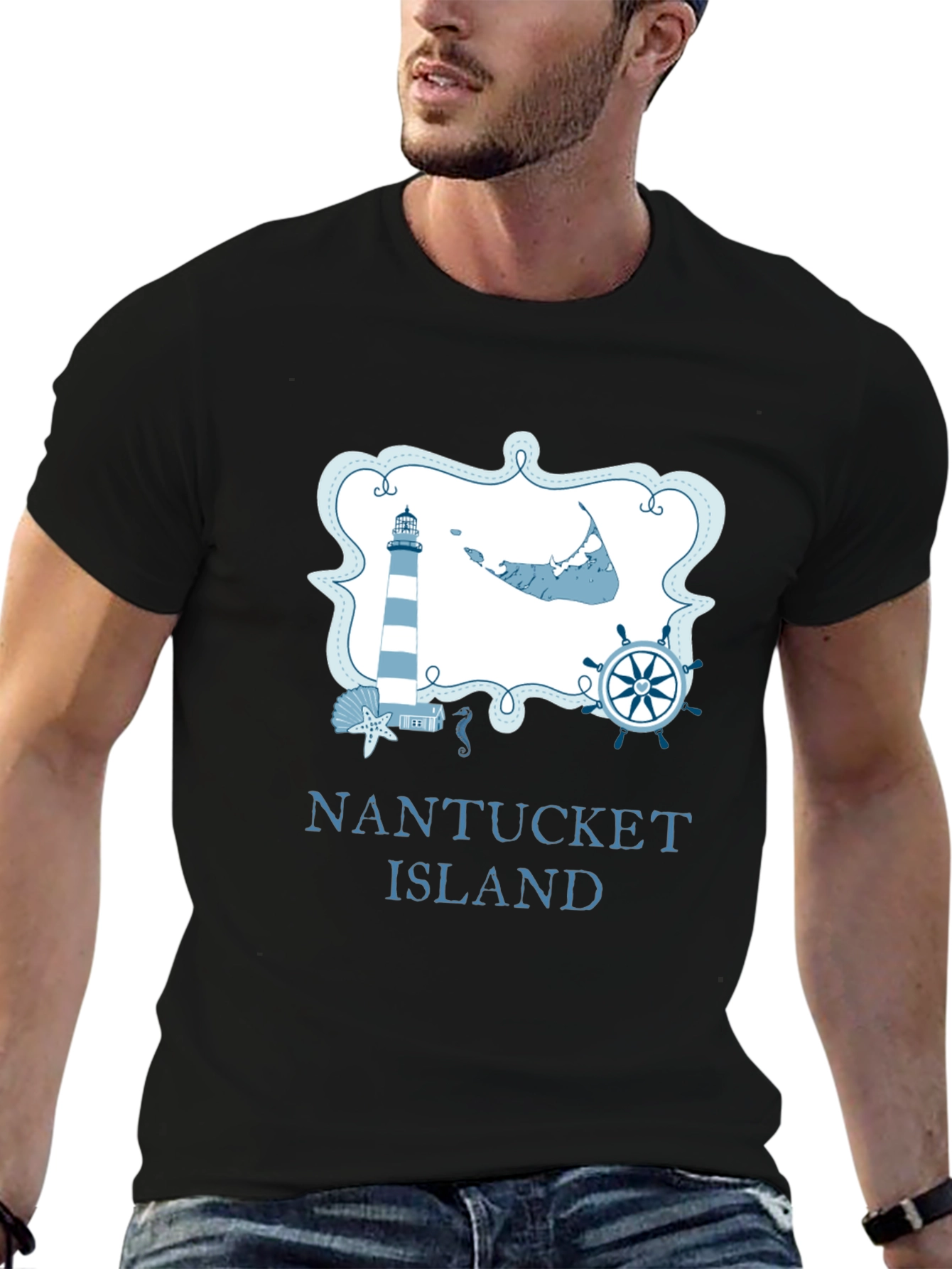Nantucket Island Graphic Tee