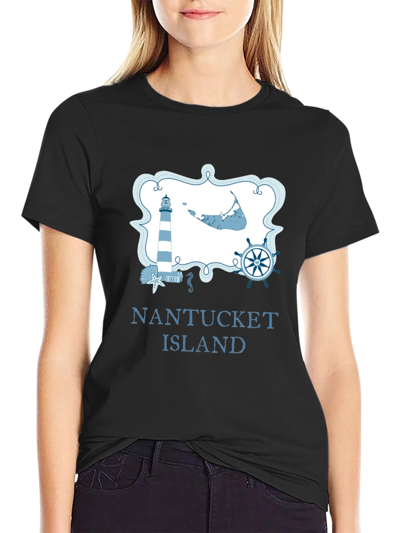 Nantucket Island Graphic Tee