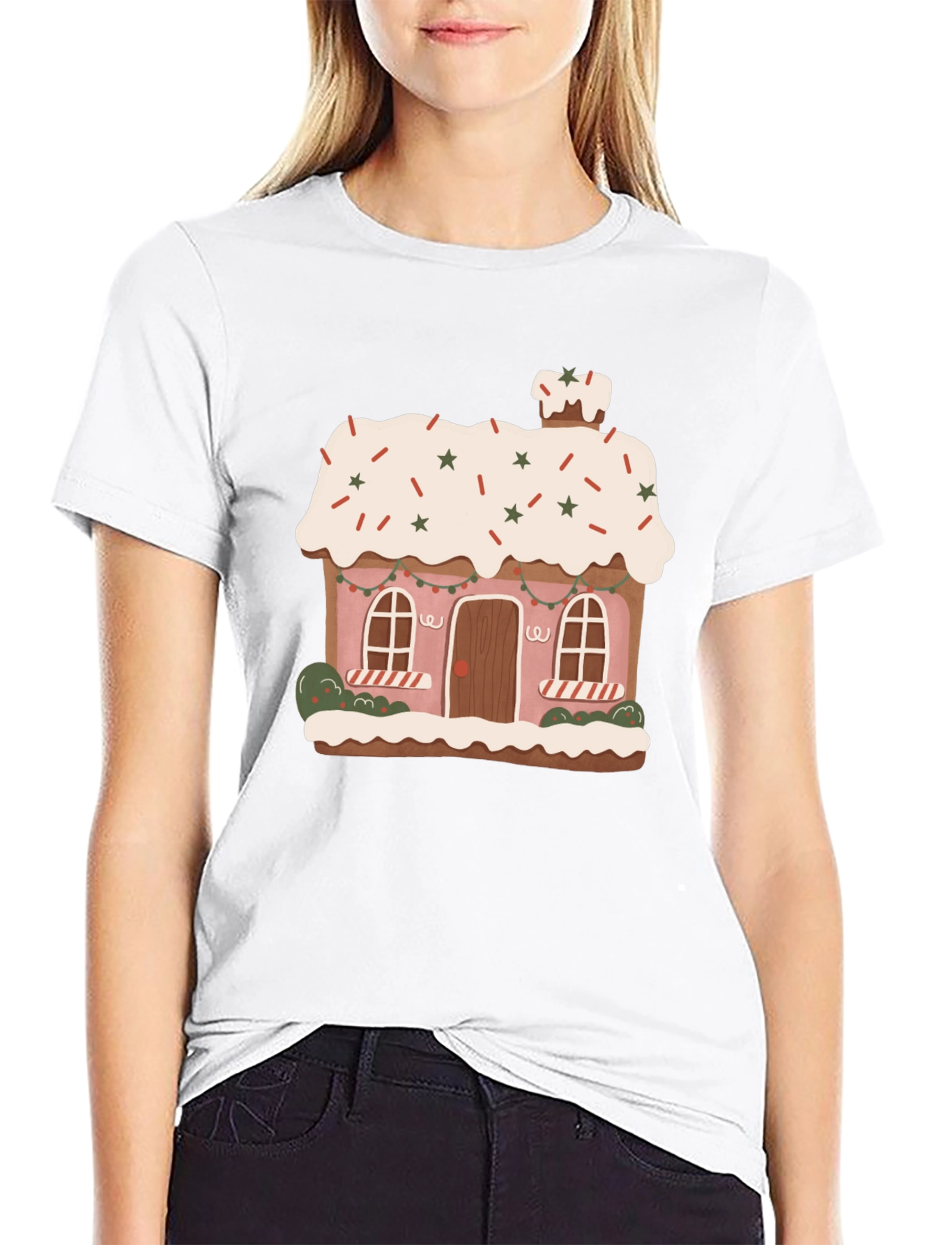 Gingerbread House T-Shirt - Holiday Cheer!