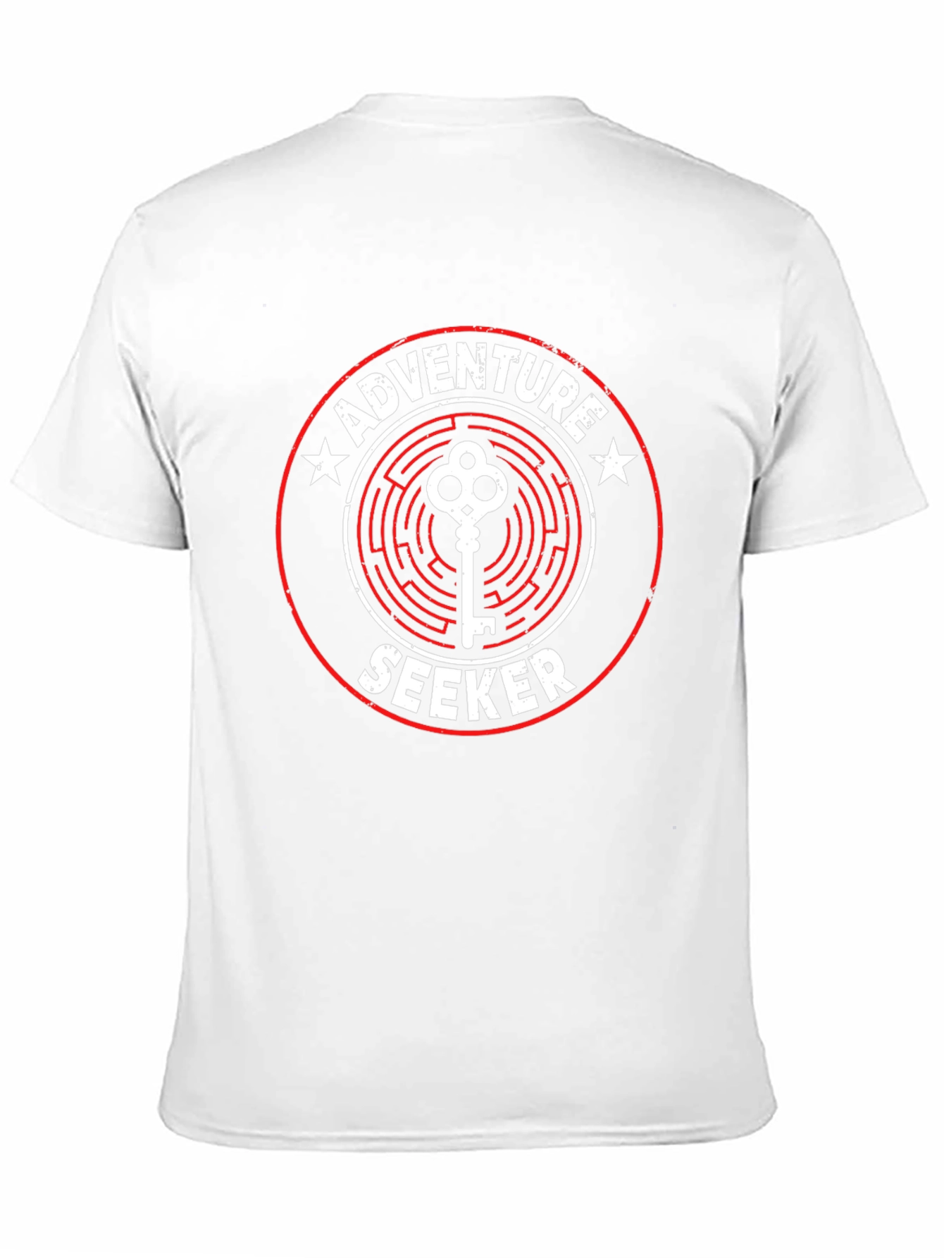 Adventure Seeker Graphic Tee - Maze Key Design