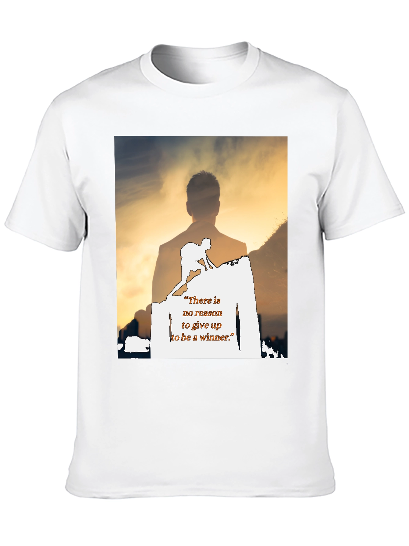 Motivational Graphic Print T-Shirt