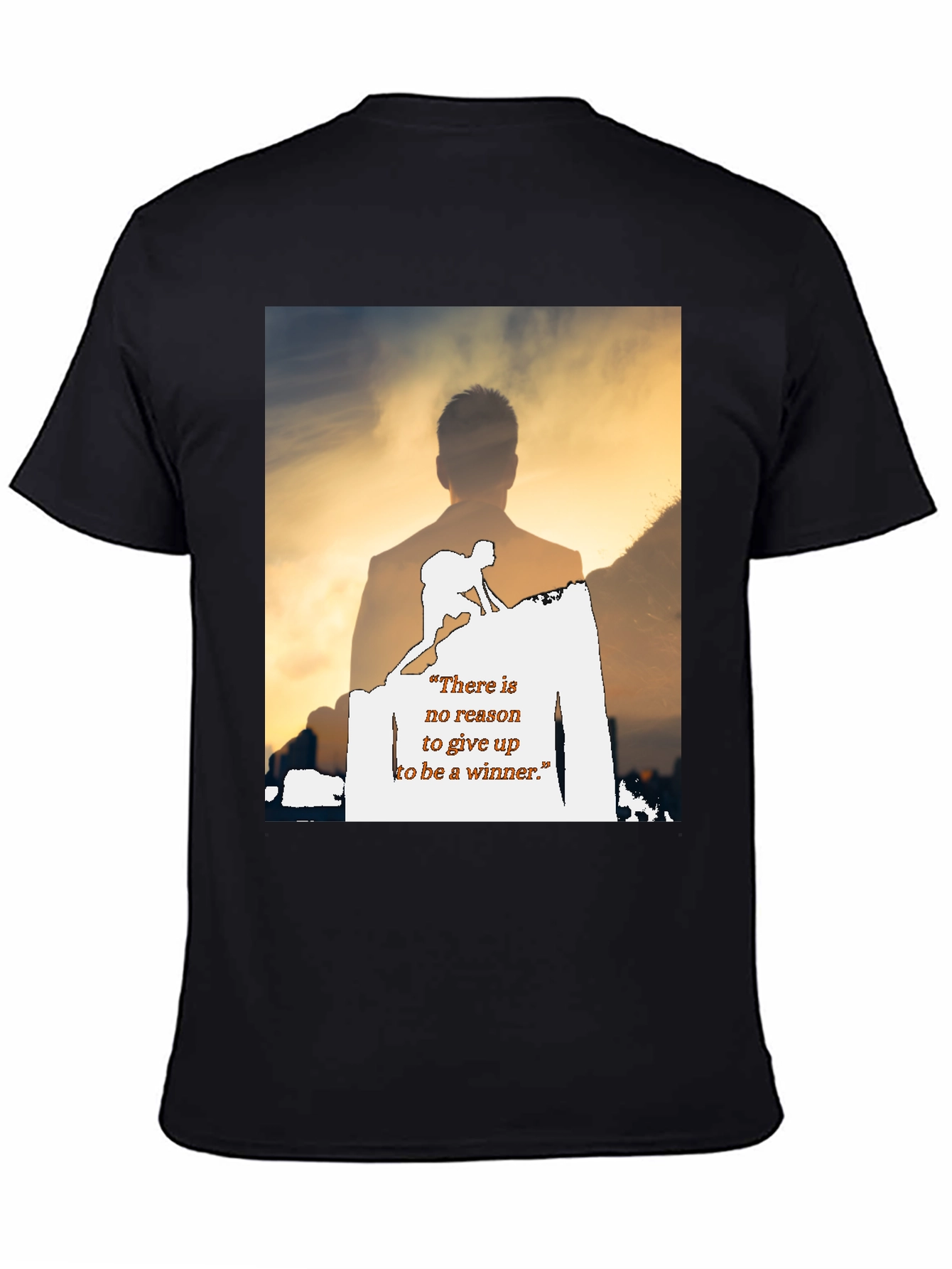 Motivational Graphic Print T-Shirt